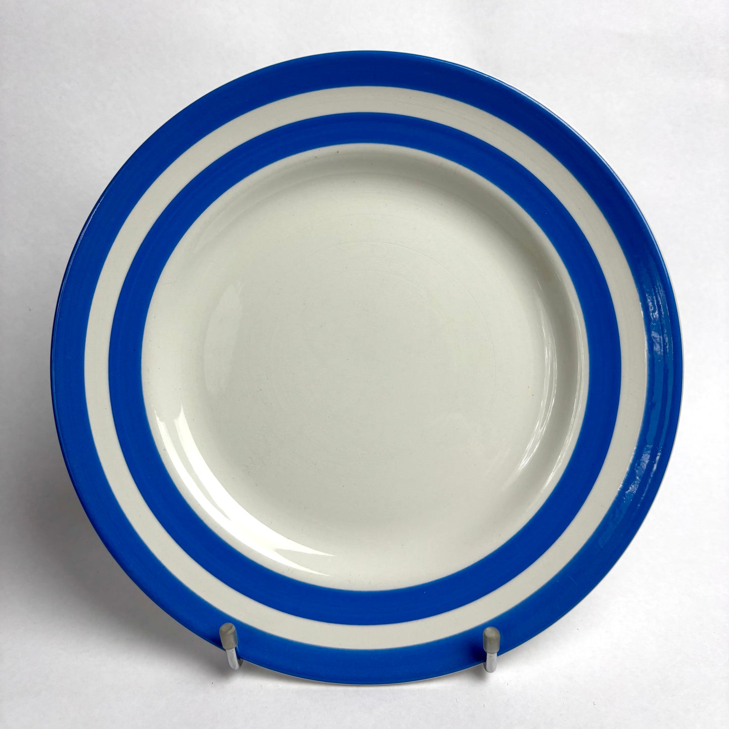 TG Green Electric Blue Cornishware Breakfast Plate