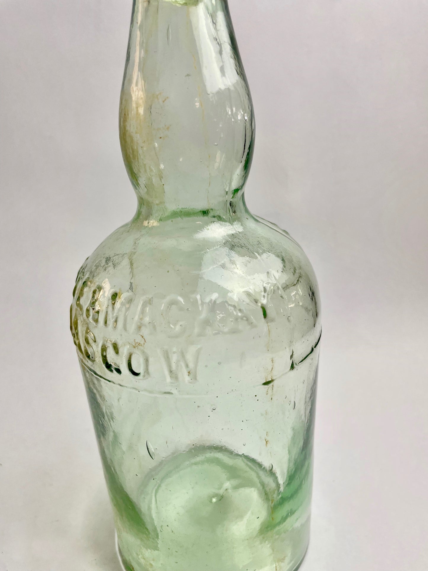 Whyte & Mackay Glasgow Embossed Whiskey Bottle