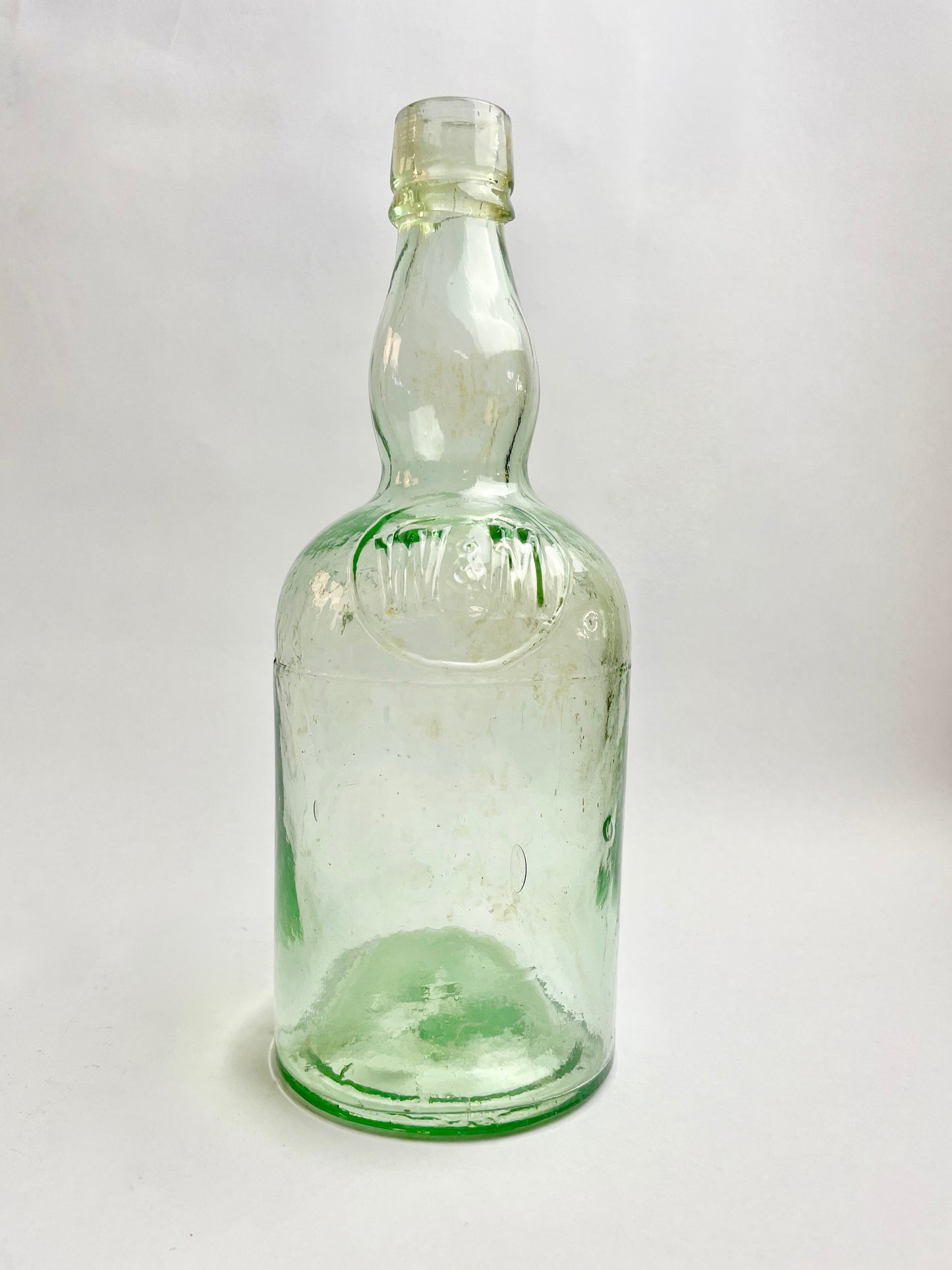 Whyte & Mackay Glasgow Embossed Whiskey Bottle