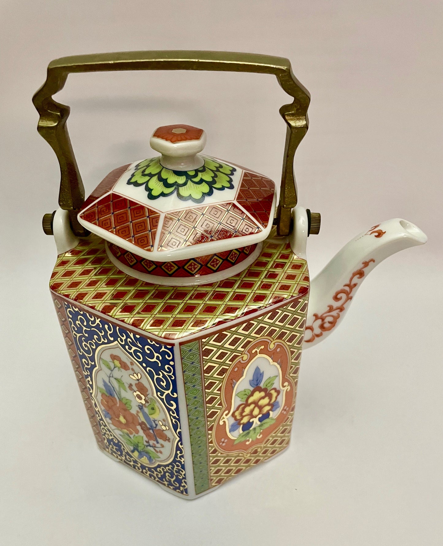 Vintage Imari style teapot