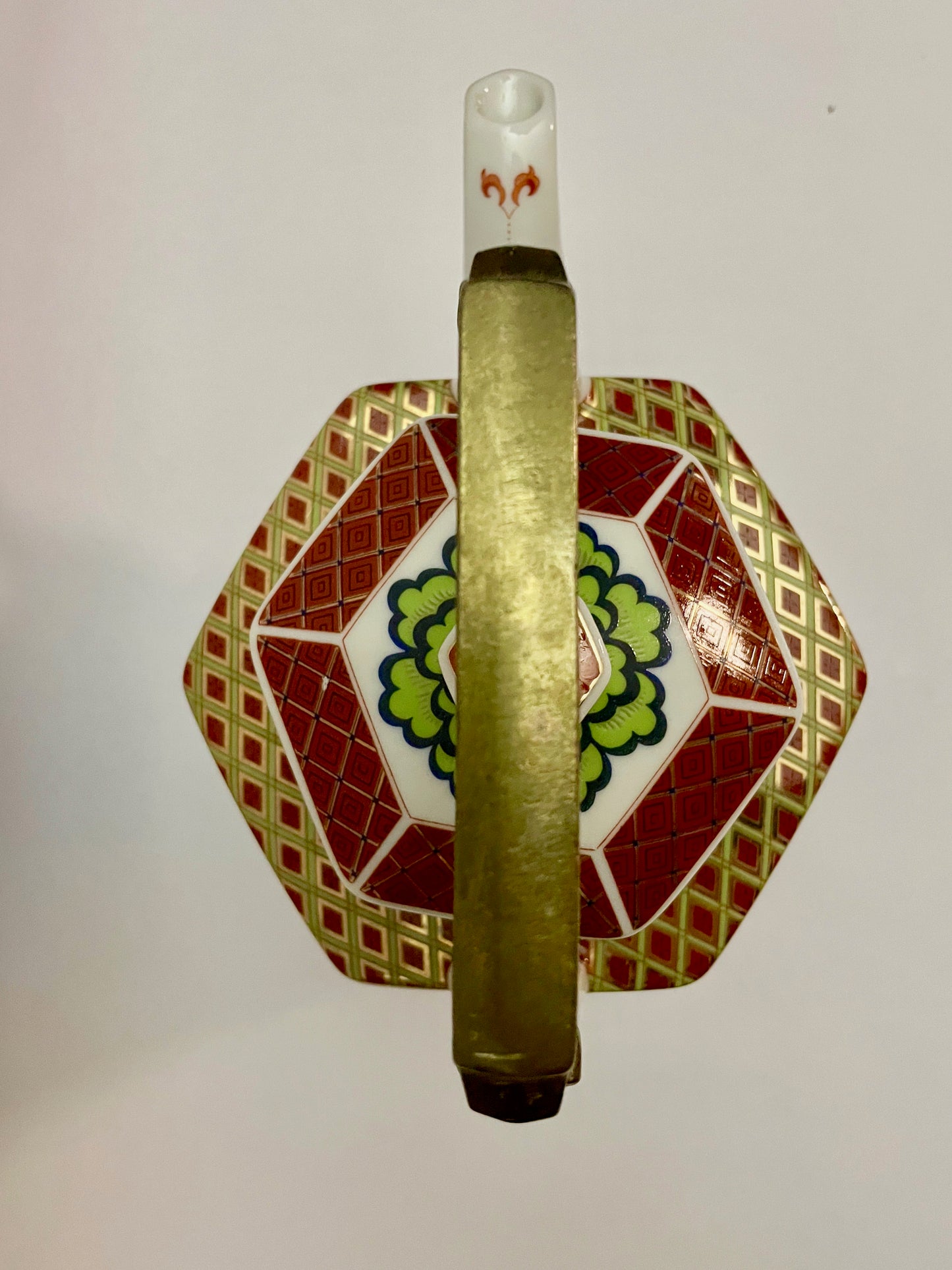 Vintage Imari style teapot