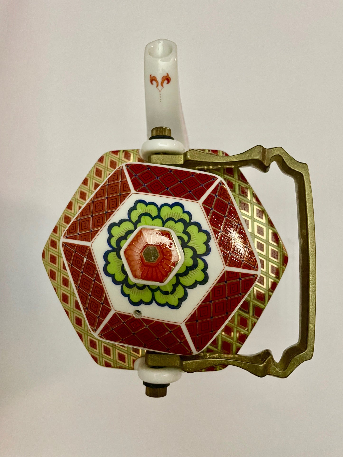 Vintage Imari style teapot