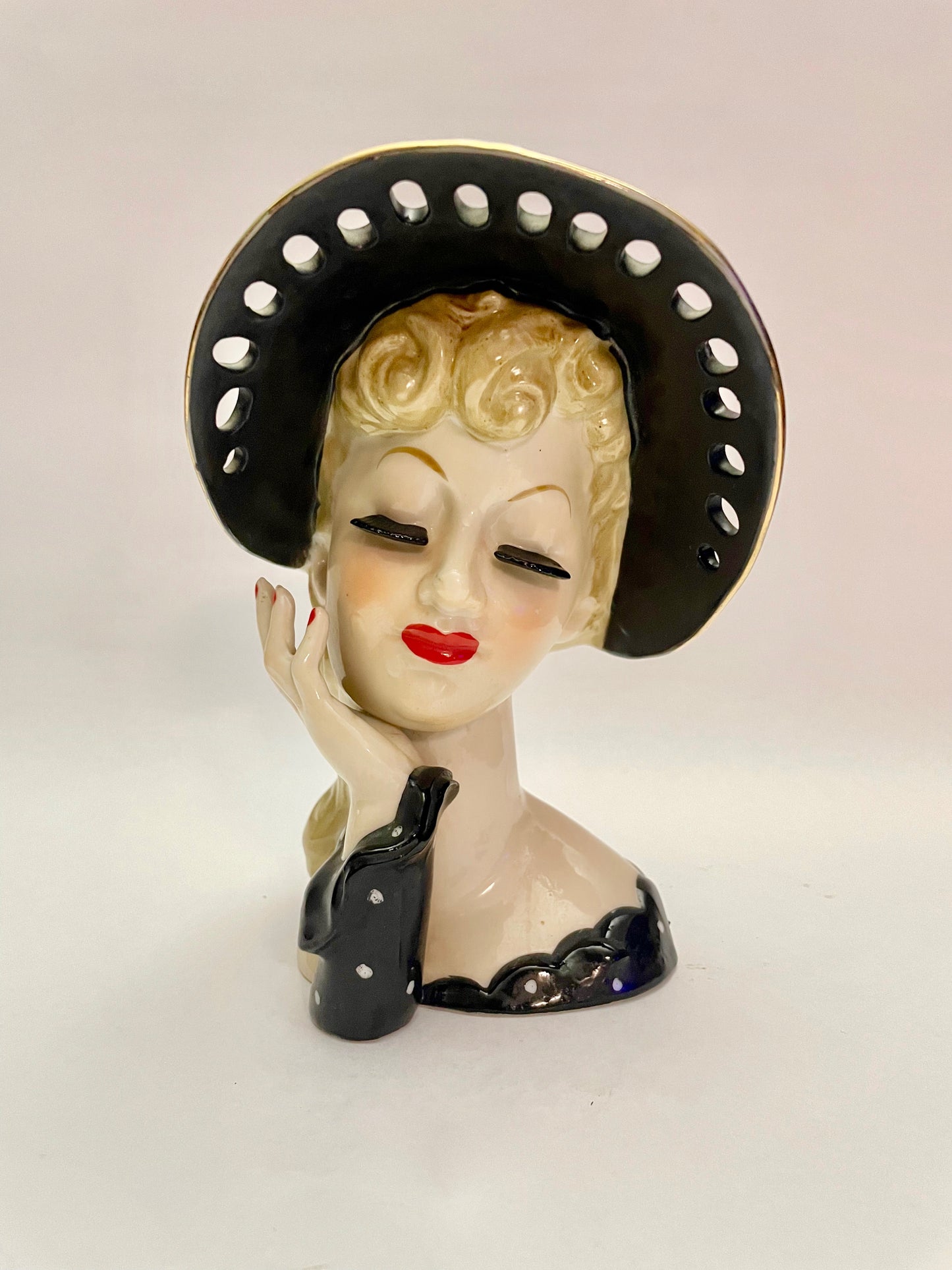 Napco Rita Hayworth Head Vase