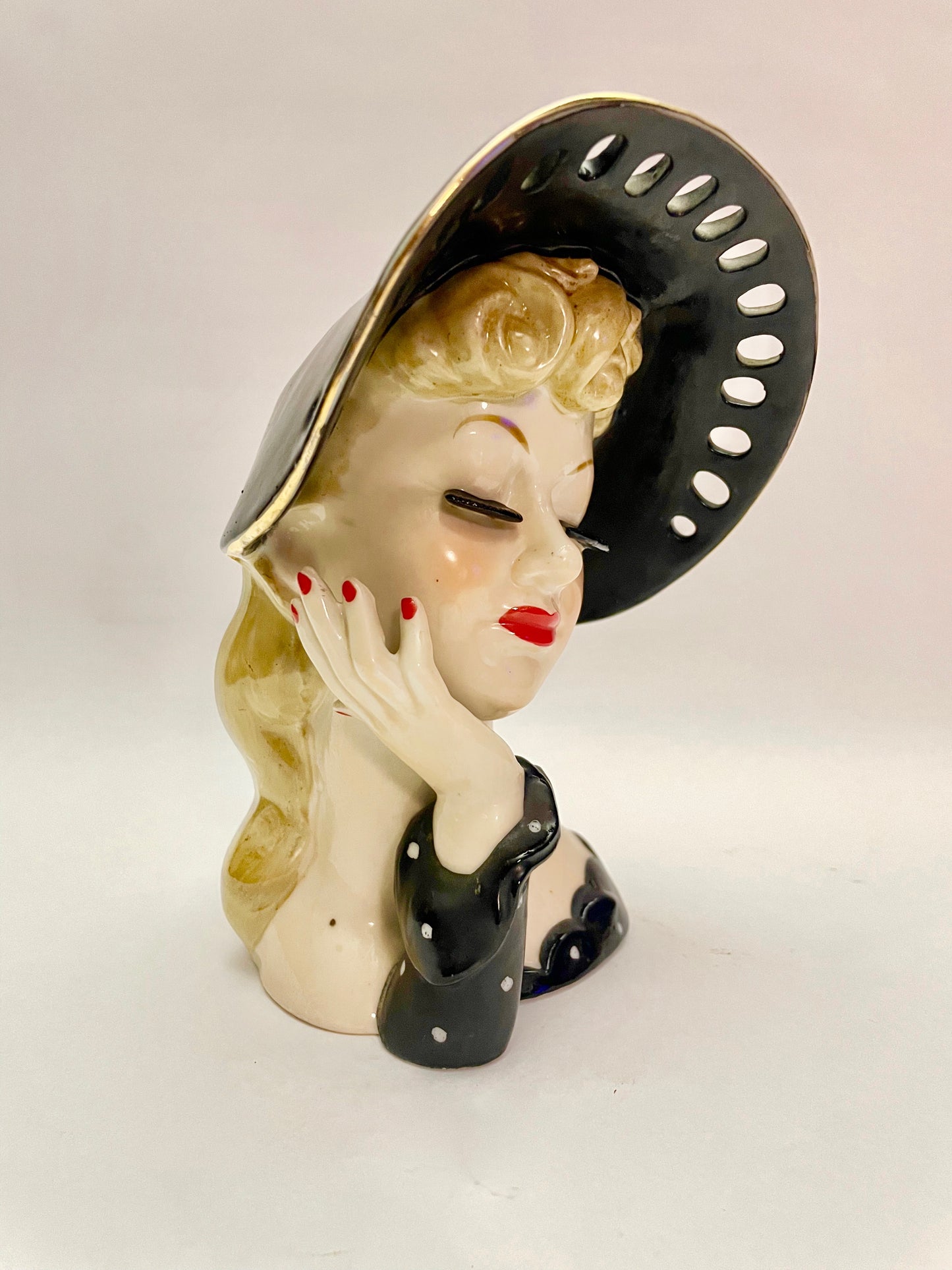 Napco Rita Hayworth Head Vase