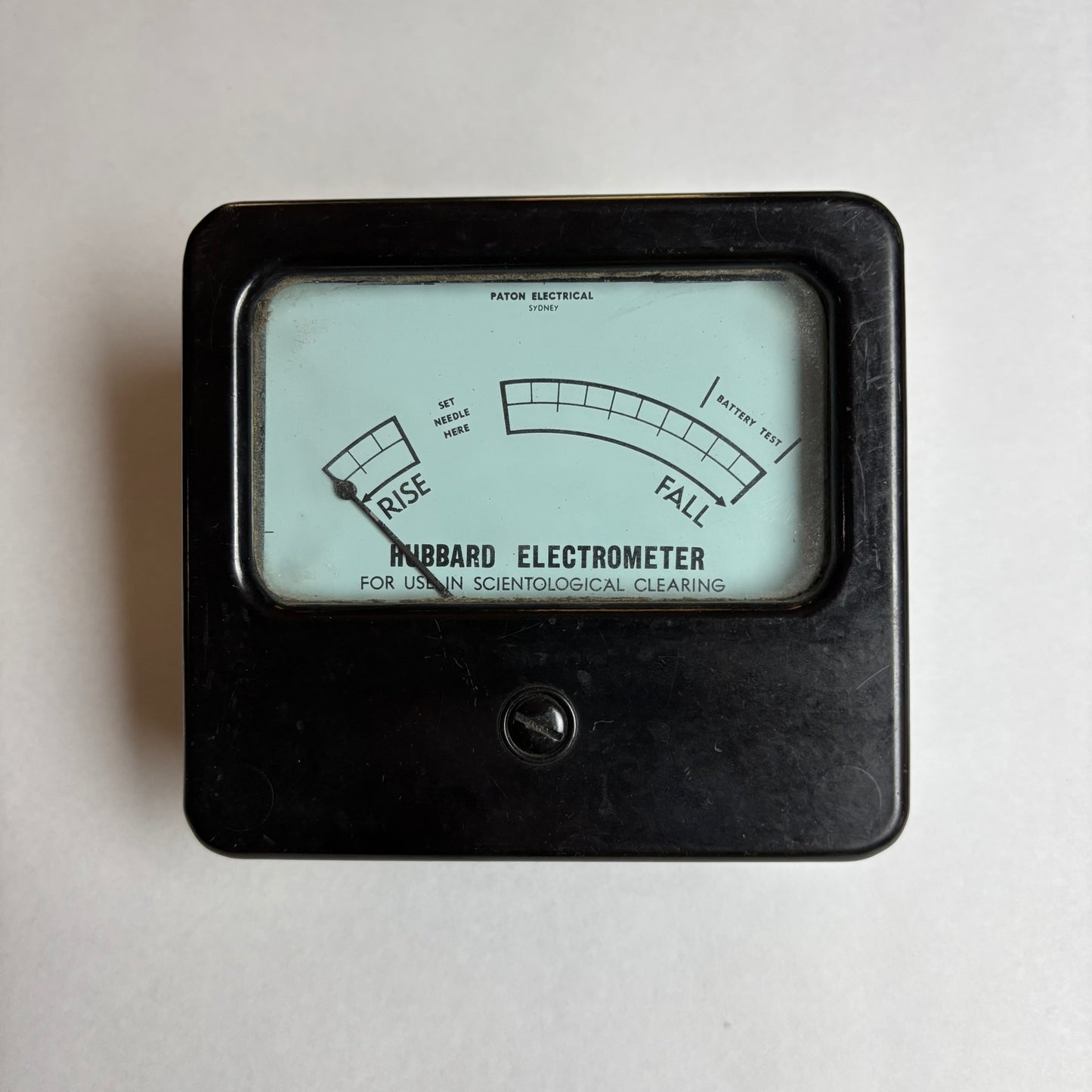 Ron L Hubbard E-Meter