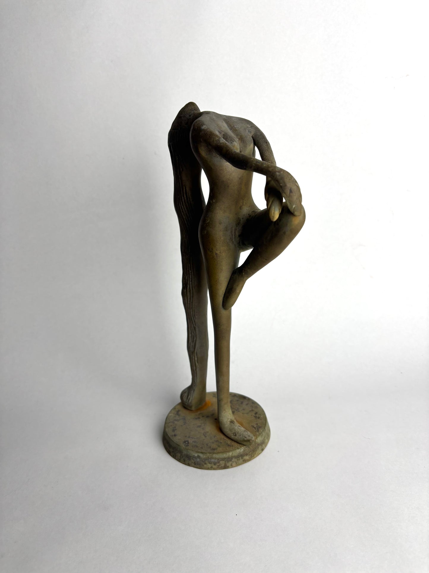 Sultry Awakening sculpture by Klara Sever