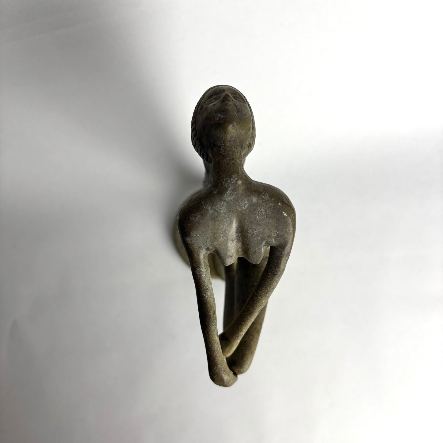Sultry Awakening sculpture by Klara Sever