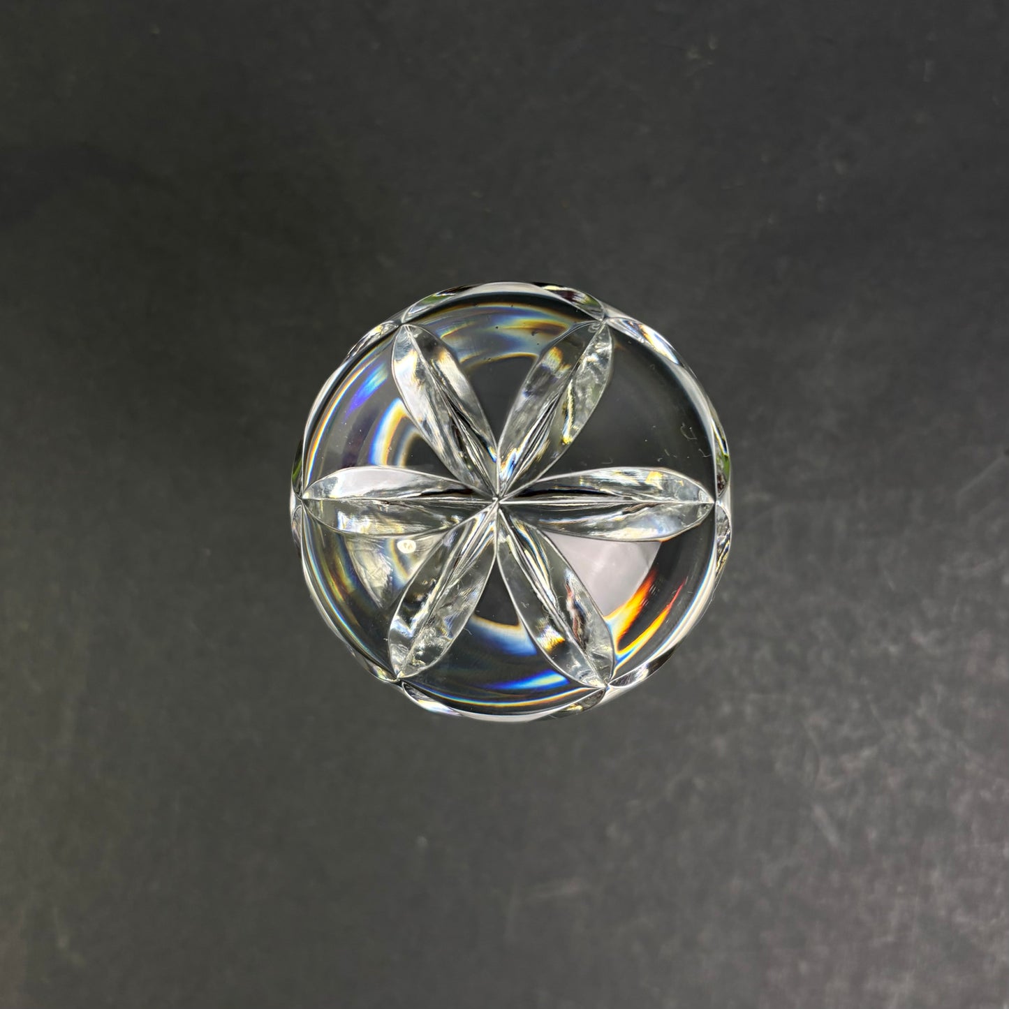 Atlantis Portuguese Cut Crystal Decanter with Stopper