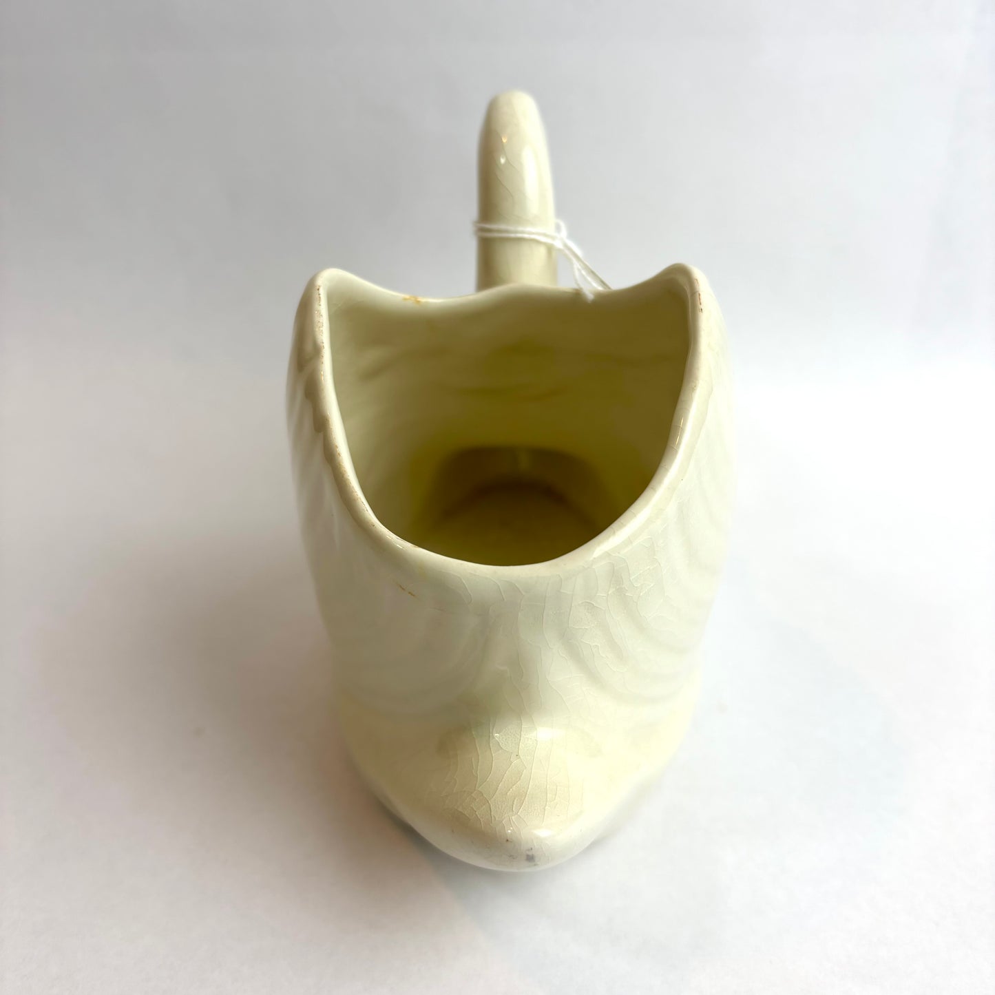 Wembley Ware Swan Vase – White