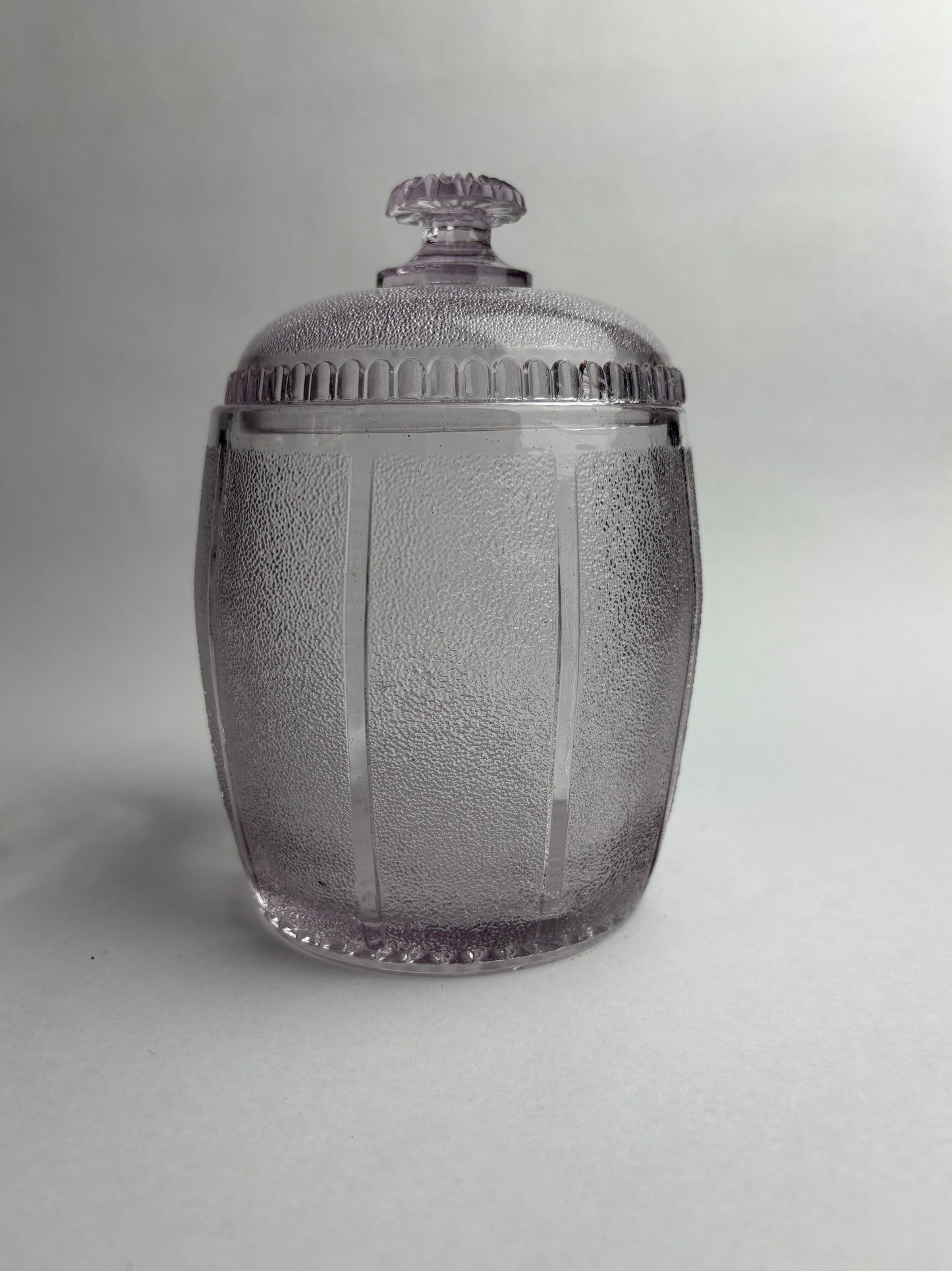 Davidson Amethyst Honey Barrel Pattern 529