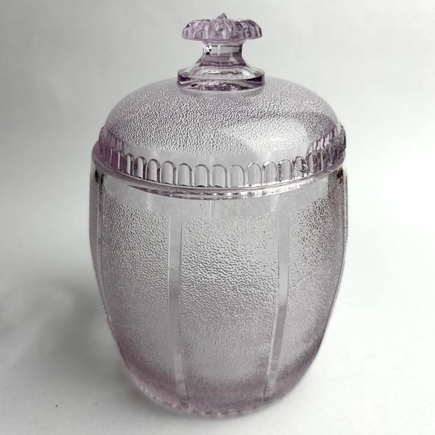 Davidson Amethyst Honey Barrel Pattern 529