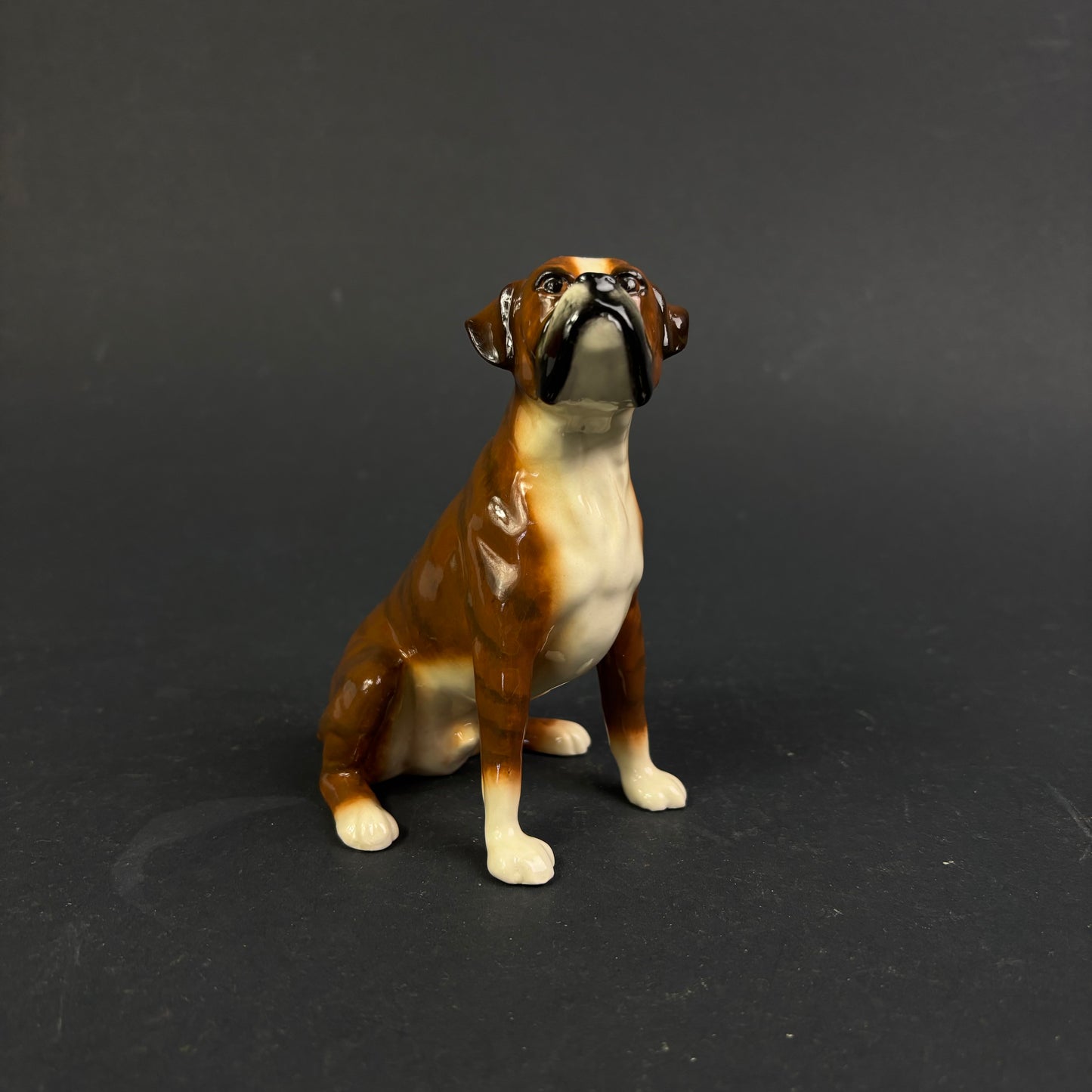 Beswick Boxer Dog Figurine – Seated