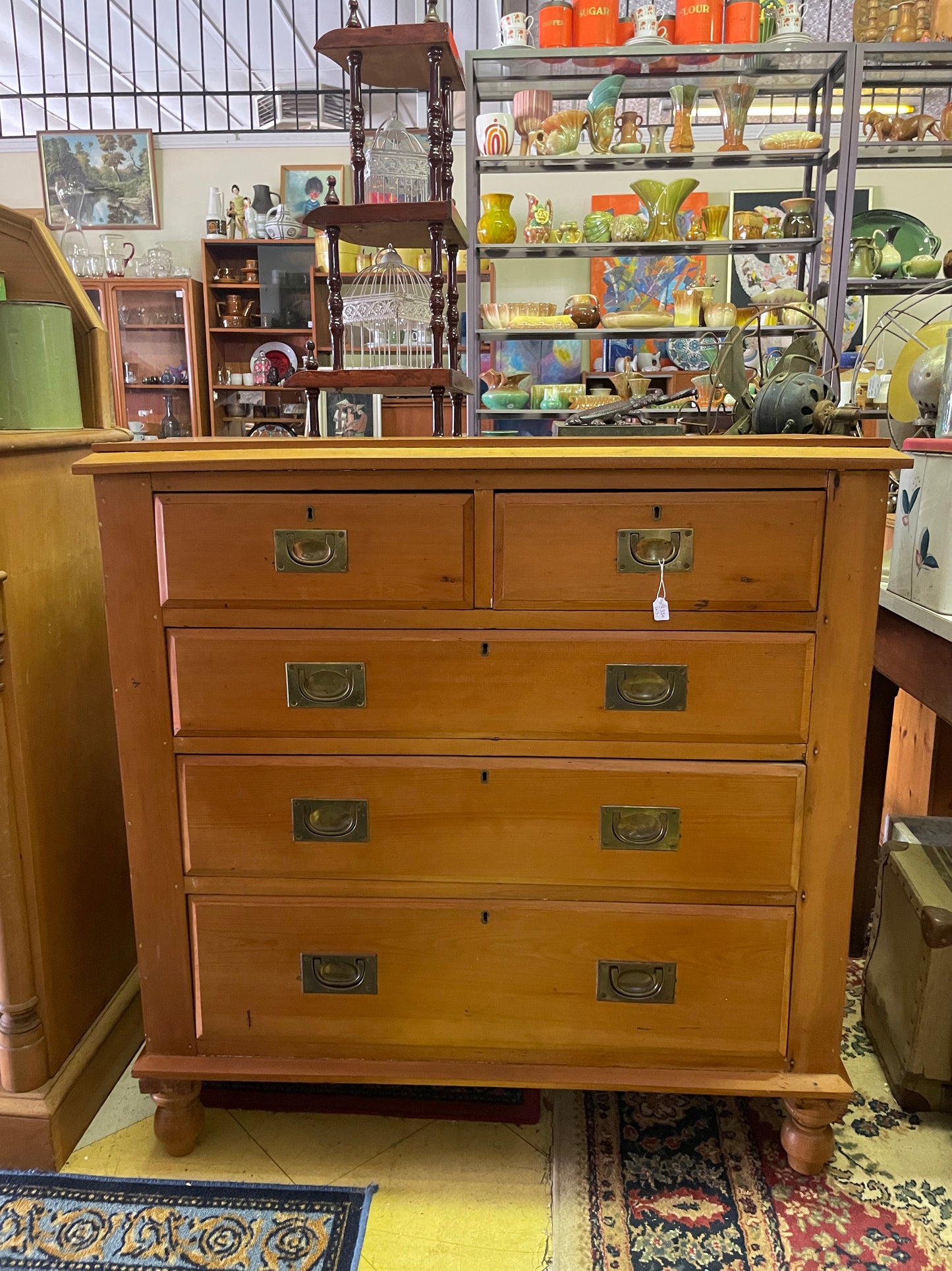 Victorian Kauri Pine Chest of Drawers