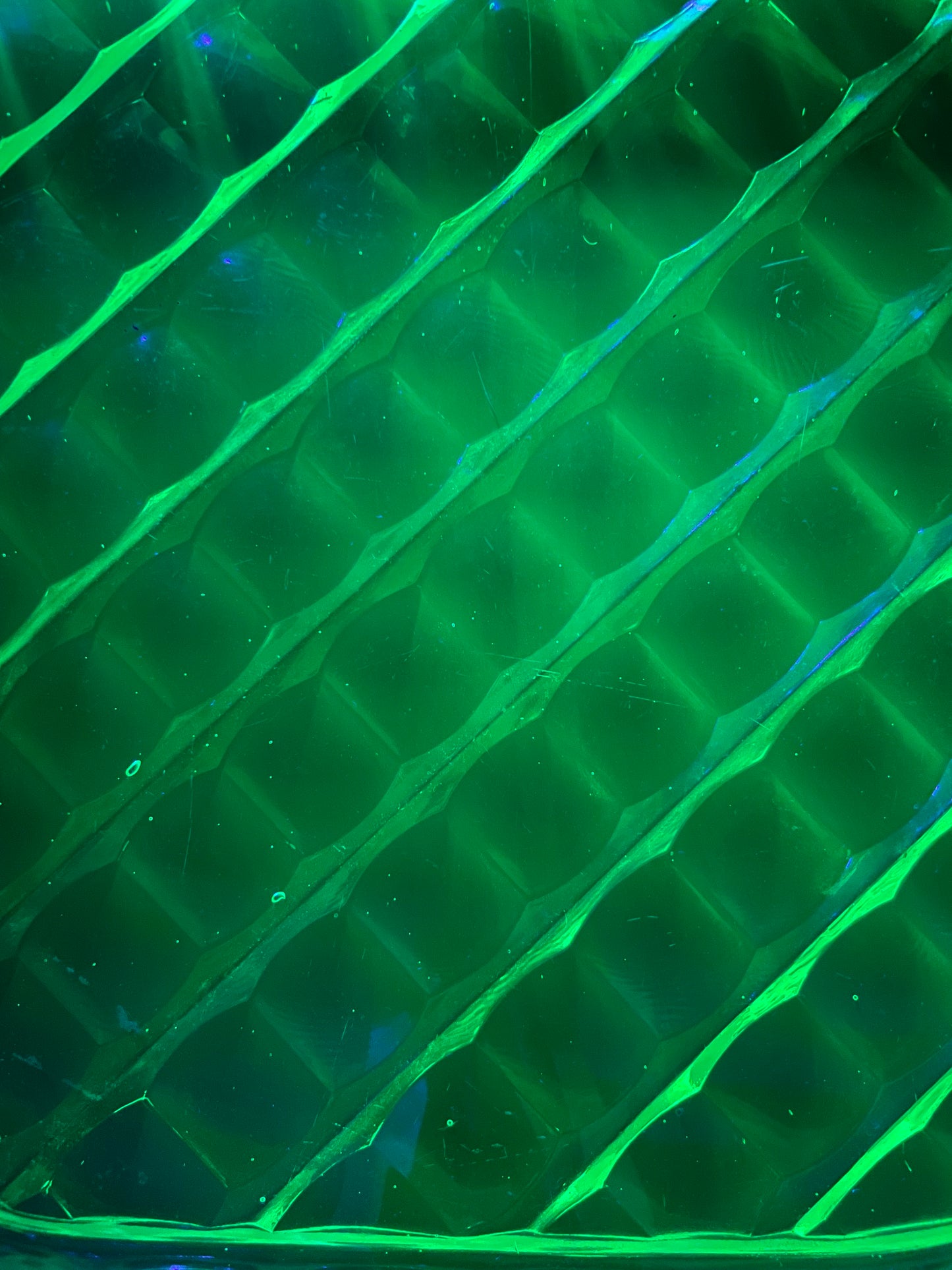 Uranium Glass Platter