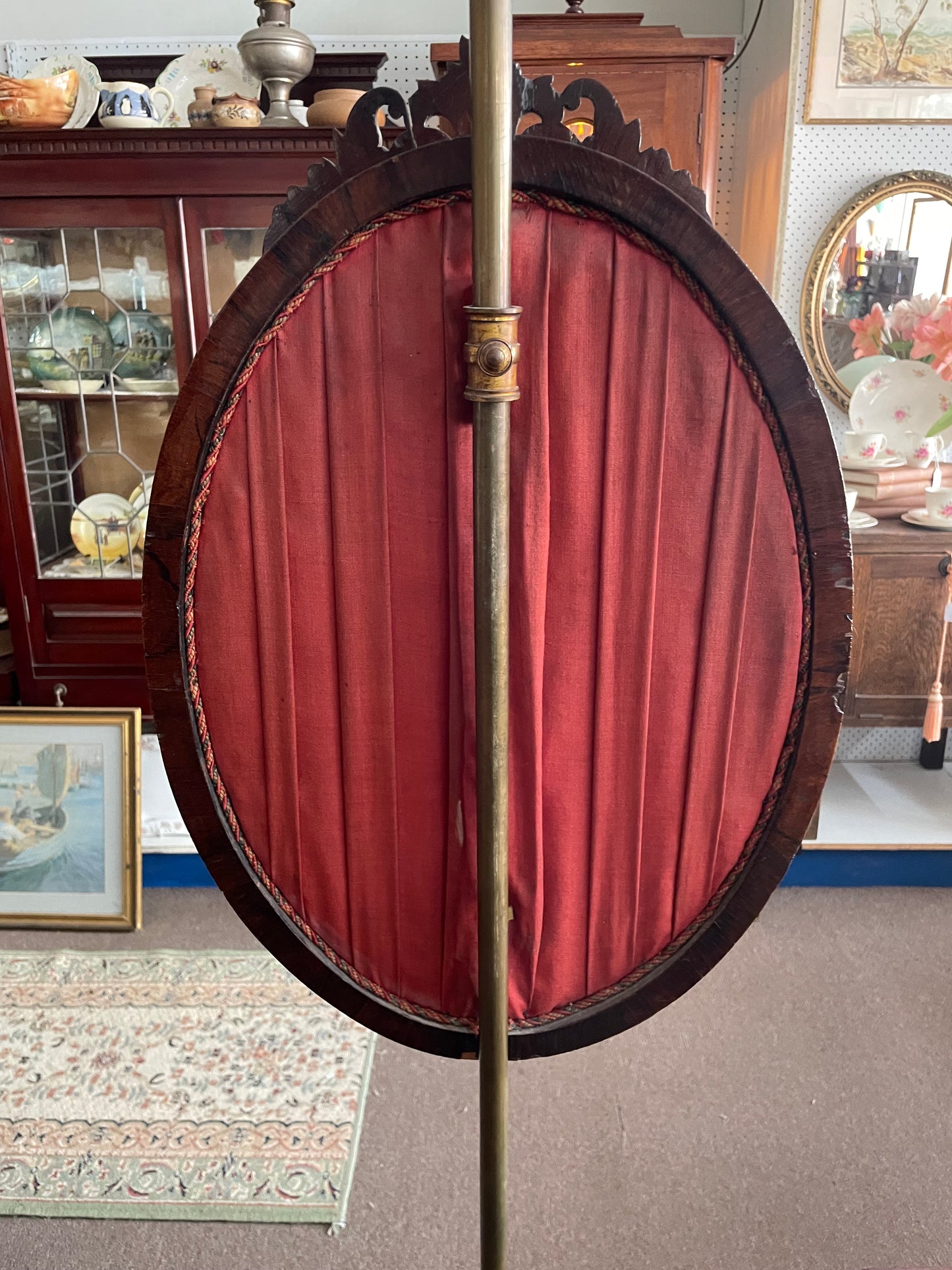 Victorian Pole Screen