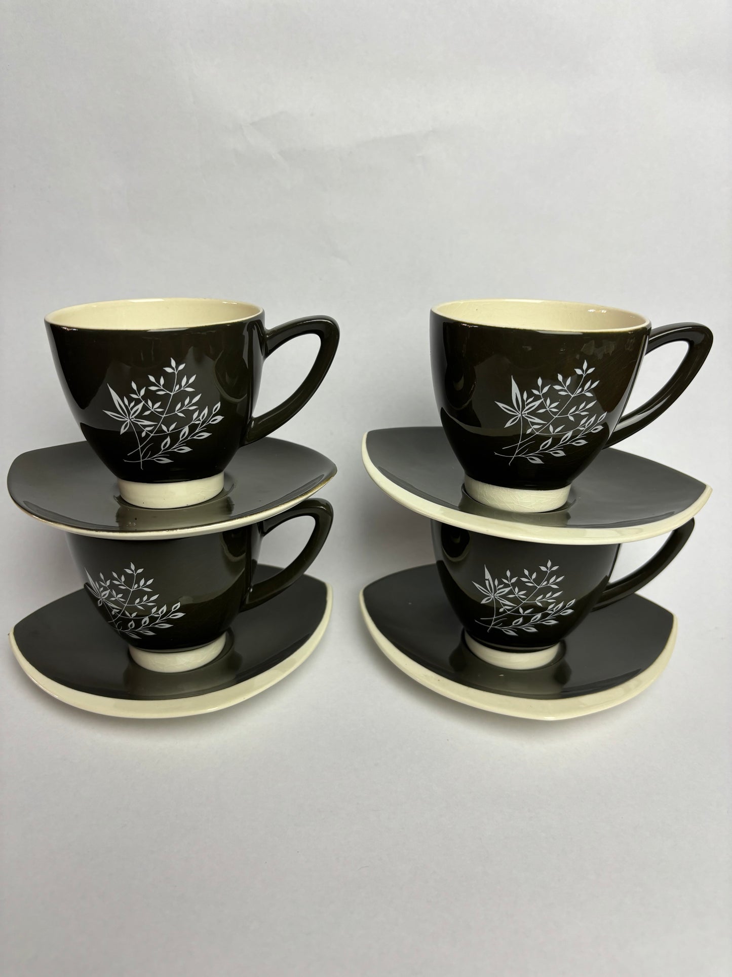 Australian Design Carlton Ware Hand-painted 'Boomerang' Tea Set