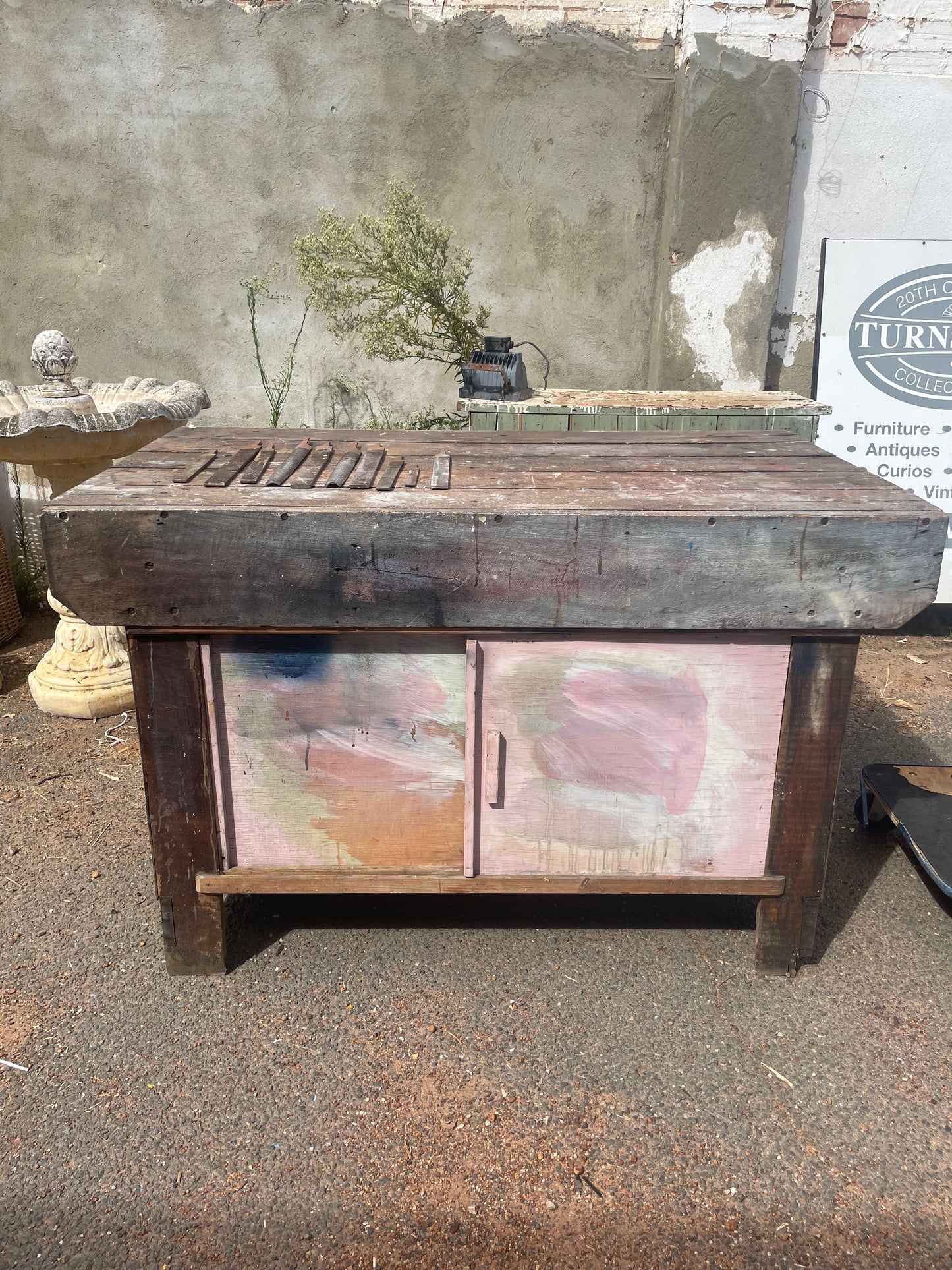 Timber Workshop Bench