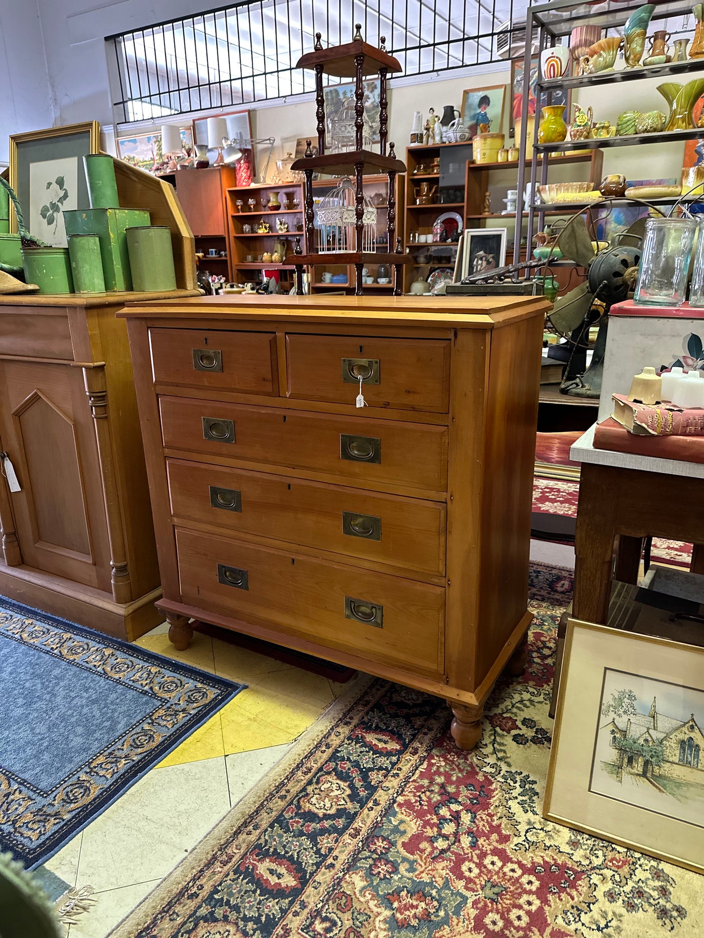 Victorian Kauri Pine Chest of Drawers