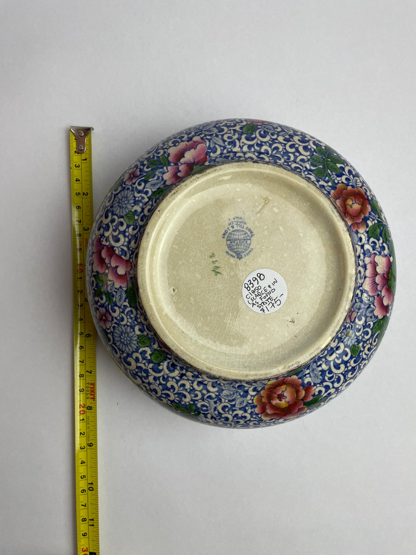 Thomas Till & Sons Burslem Bowl