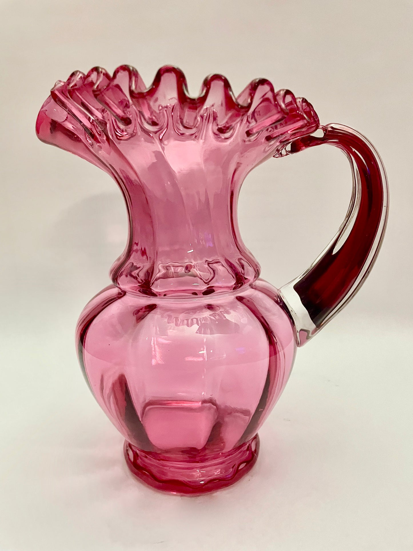 Large Victorian Cranberry Jug
