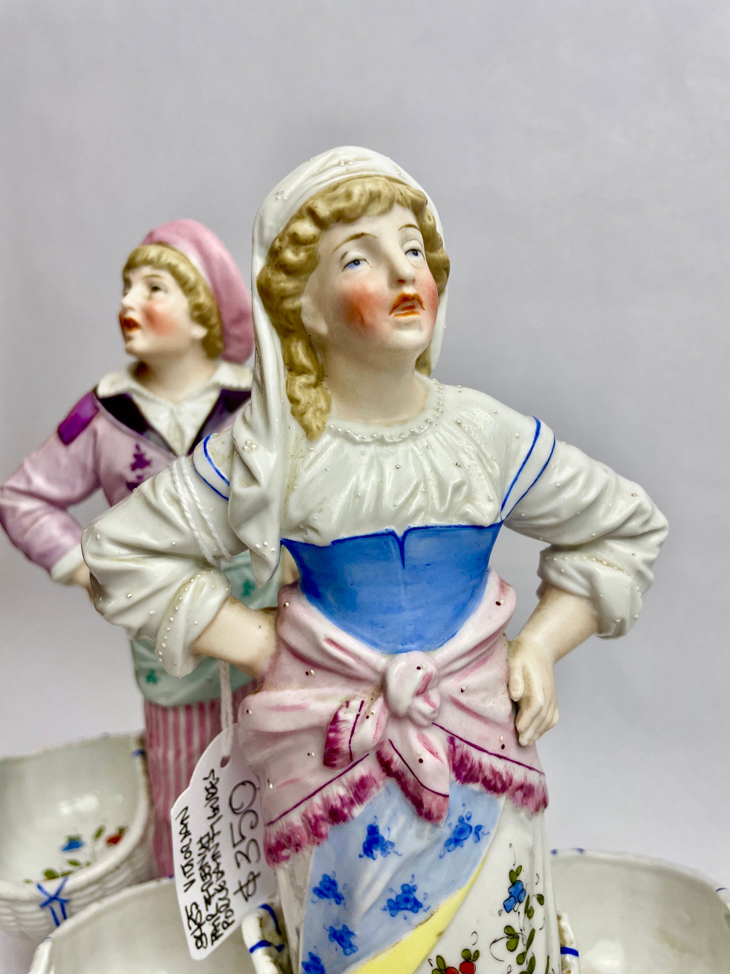 Pair of French Porcelain Figurines (Victorian)