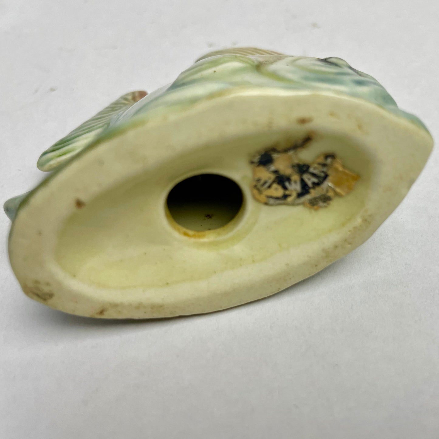 Darbyshire Pottery Dog Fish & Pepper Shakers