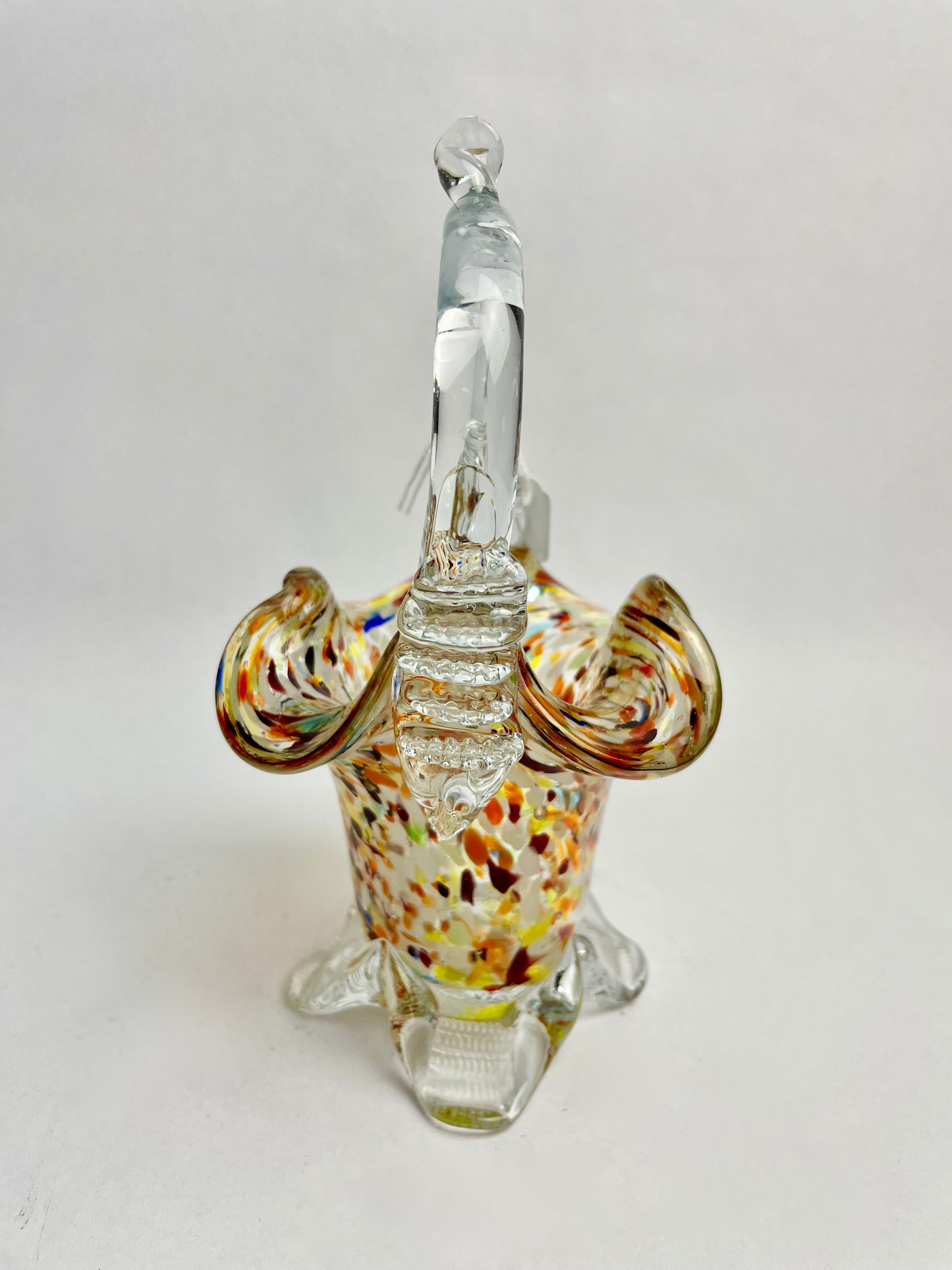 Victorian Art Glass Basket