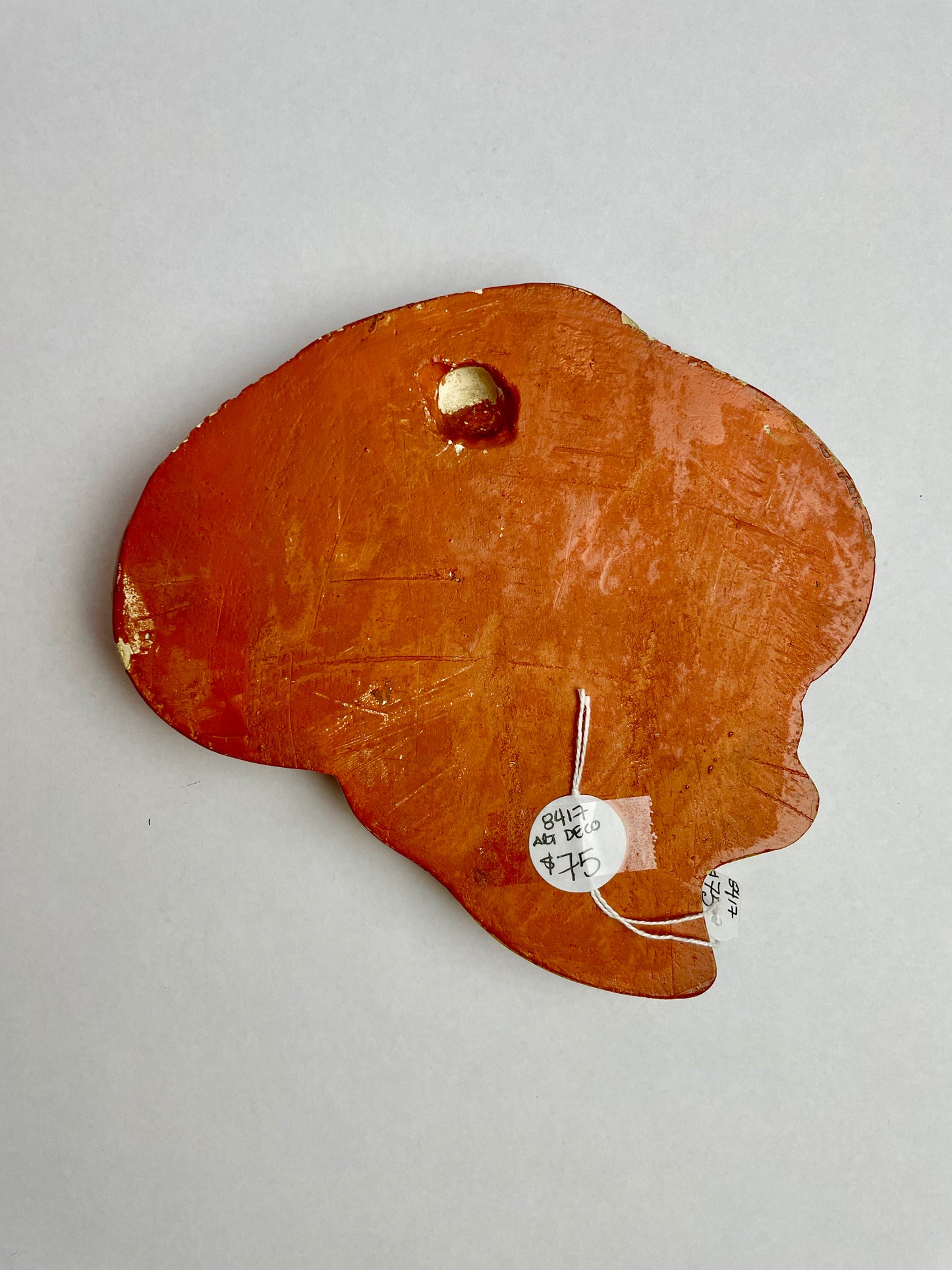 Art Deco Ceramic Wall Head
