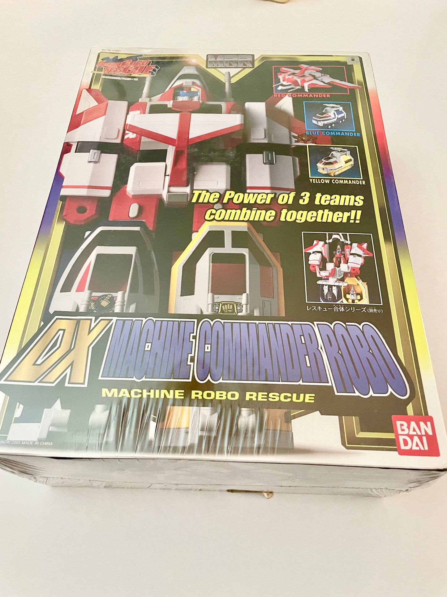 Bandai Dx Machine Commander Robo United Robot (new and sealed in box)