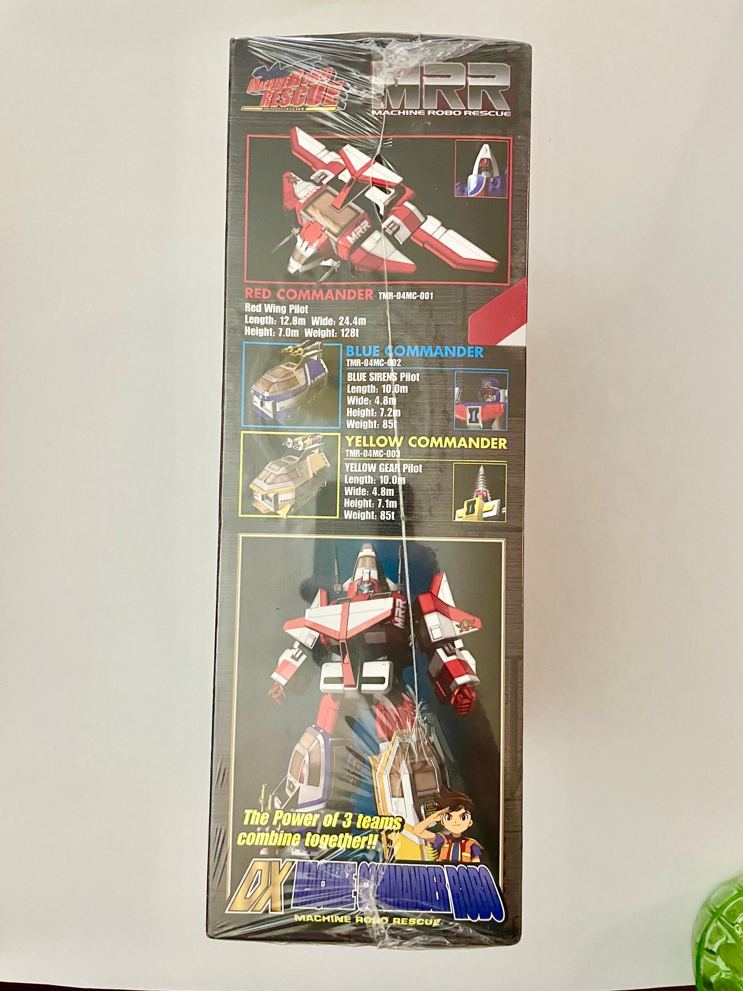 Bandai Dx Machine Commander Robo United Robot (new and sealed in box)