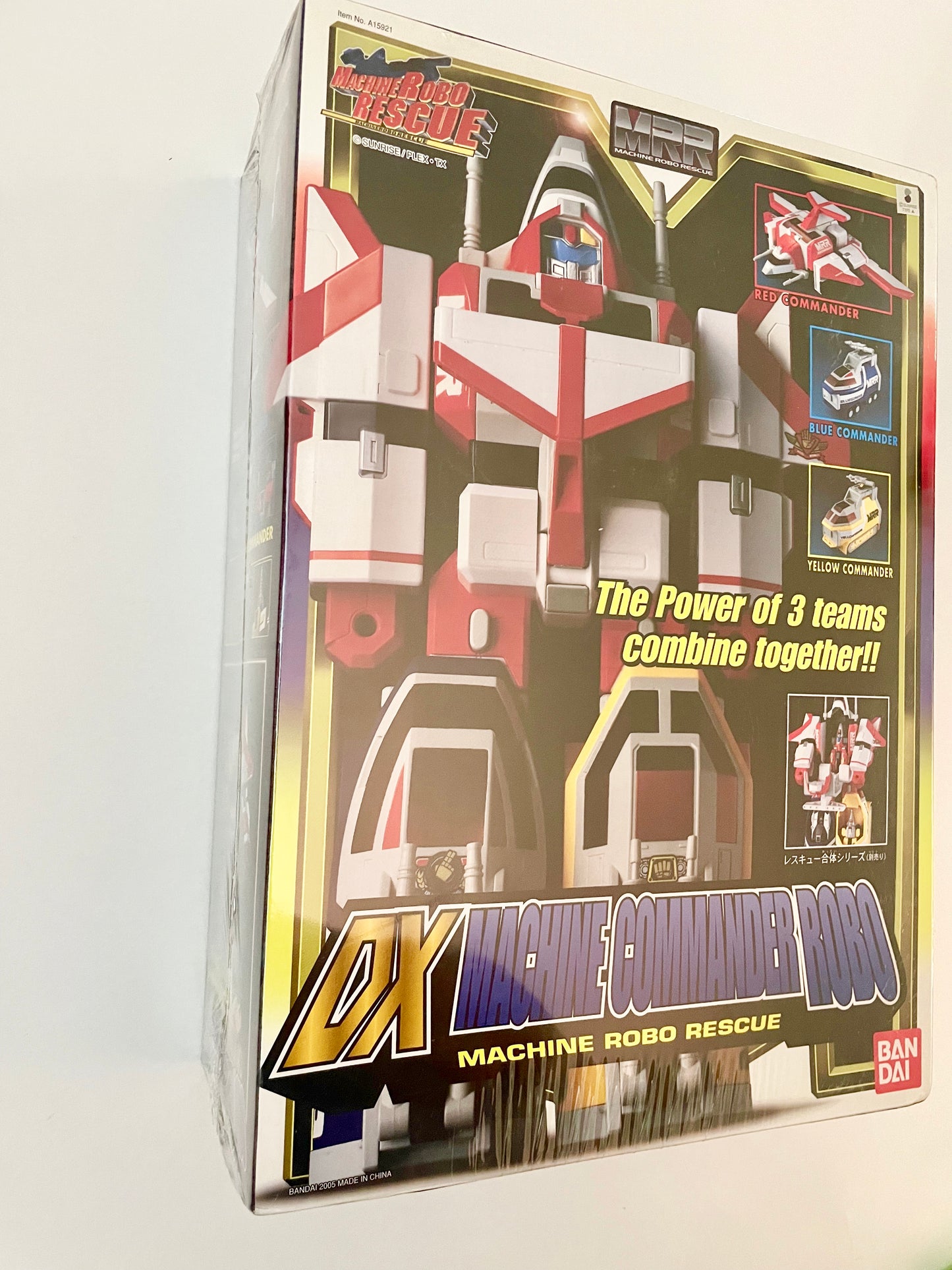 Bandai Dx Machine Commander Robo United Robot (new and sealed in box)
