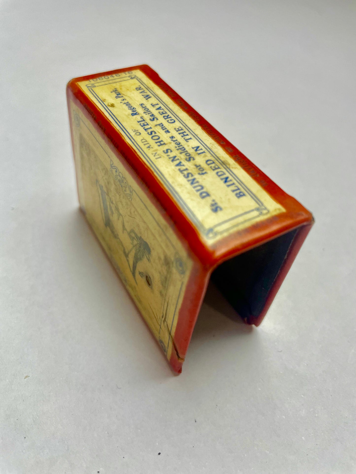 WWI British Matchbox Cover