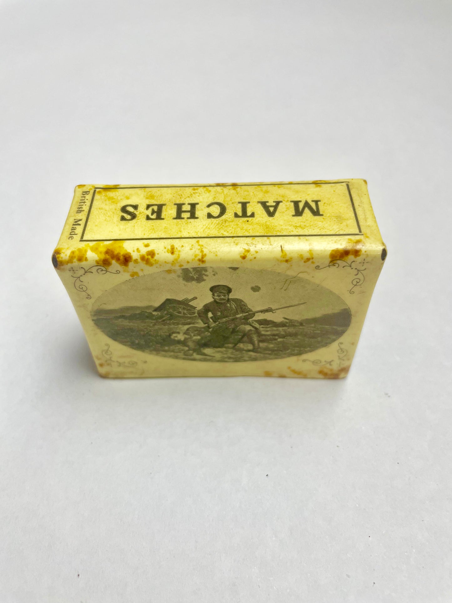 WWI British Matchbox Cover