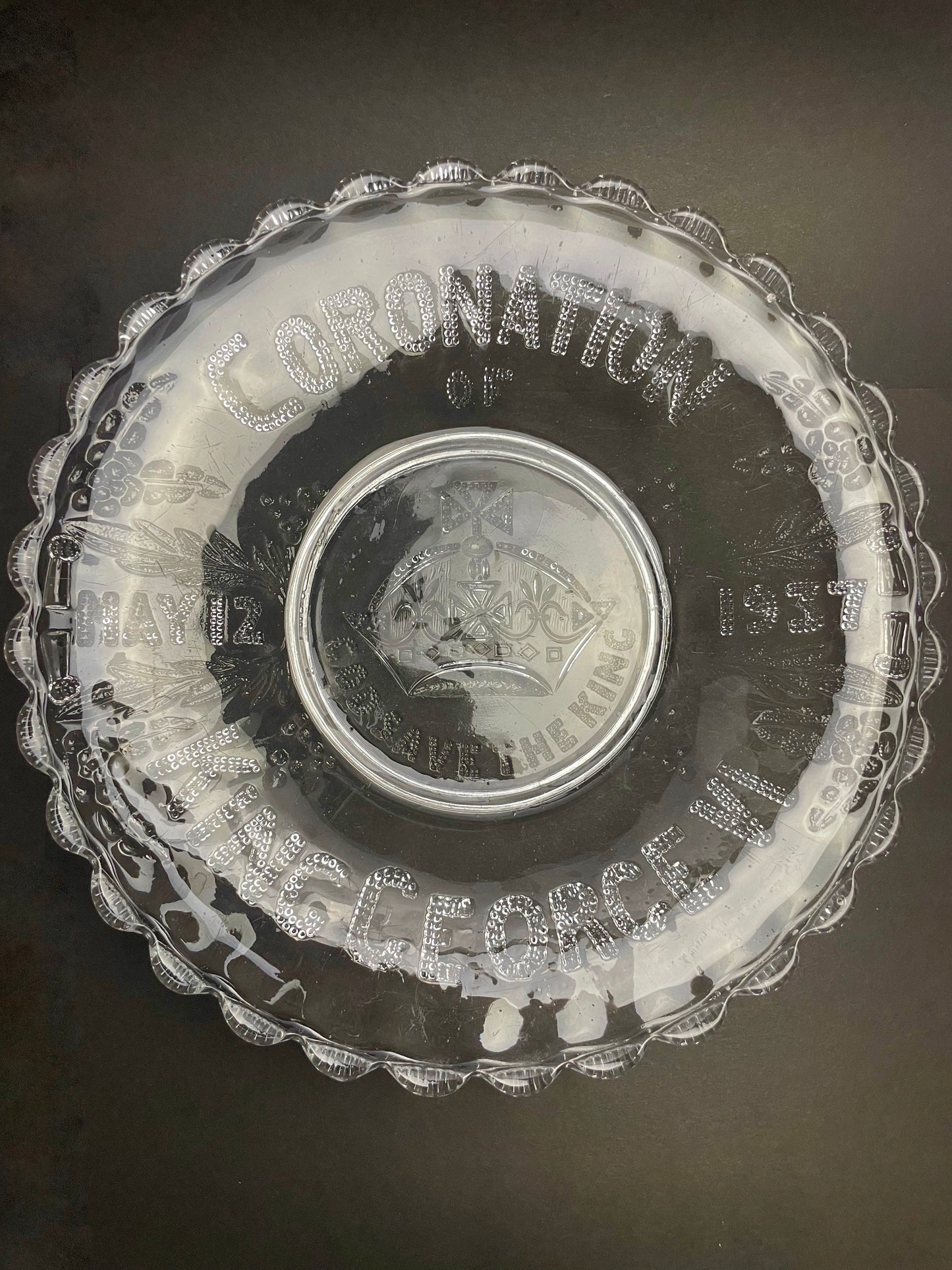 King George Coronation Plate 1837