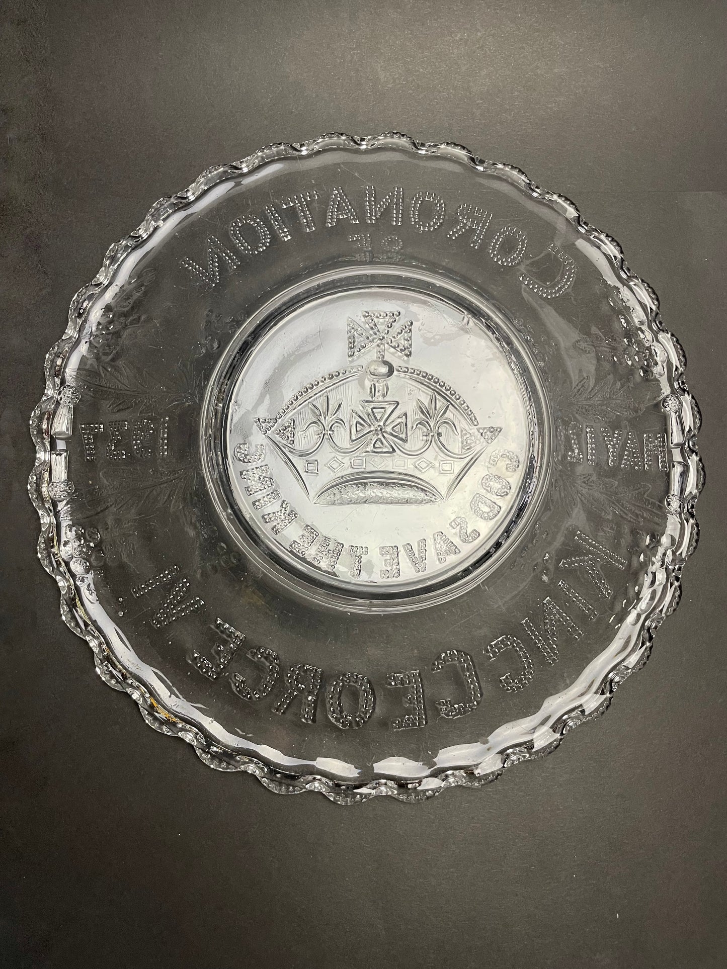 King George Coronation Plate 1837