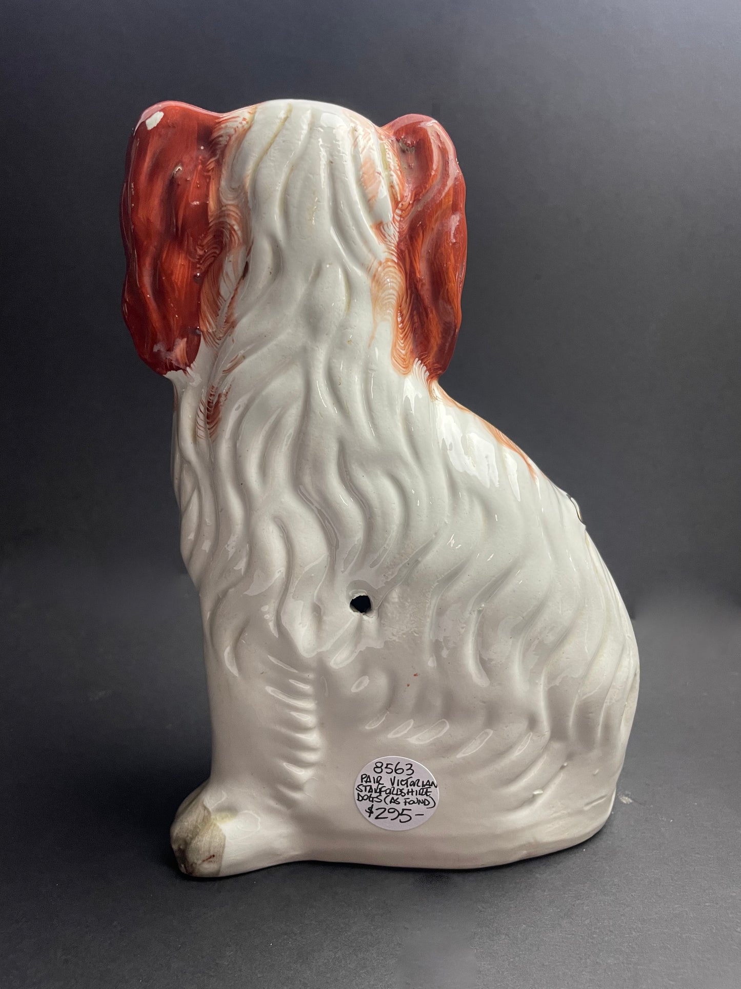 Pair of Victorian Staffordshire Dogs