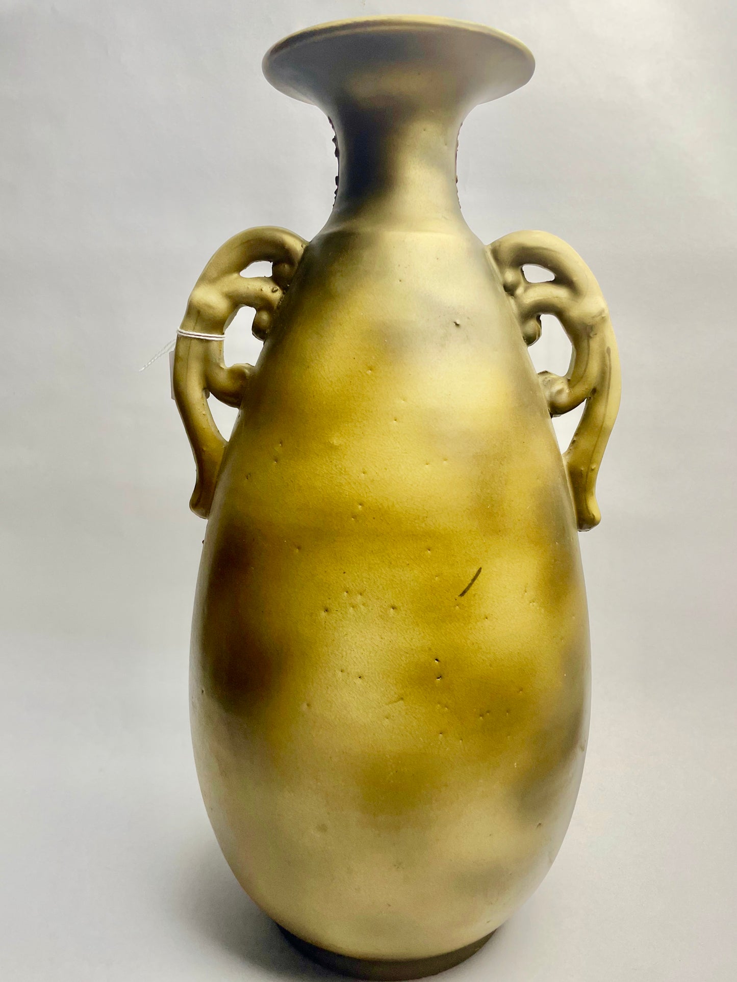 Large Enamel Decorated Oriental Vase