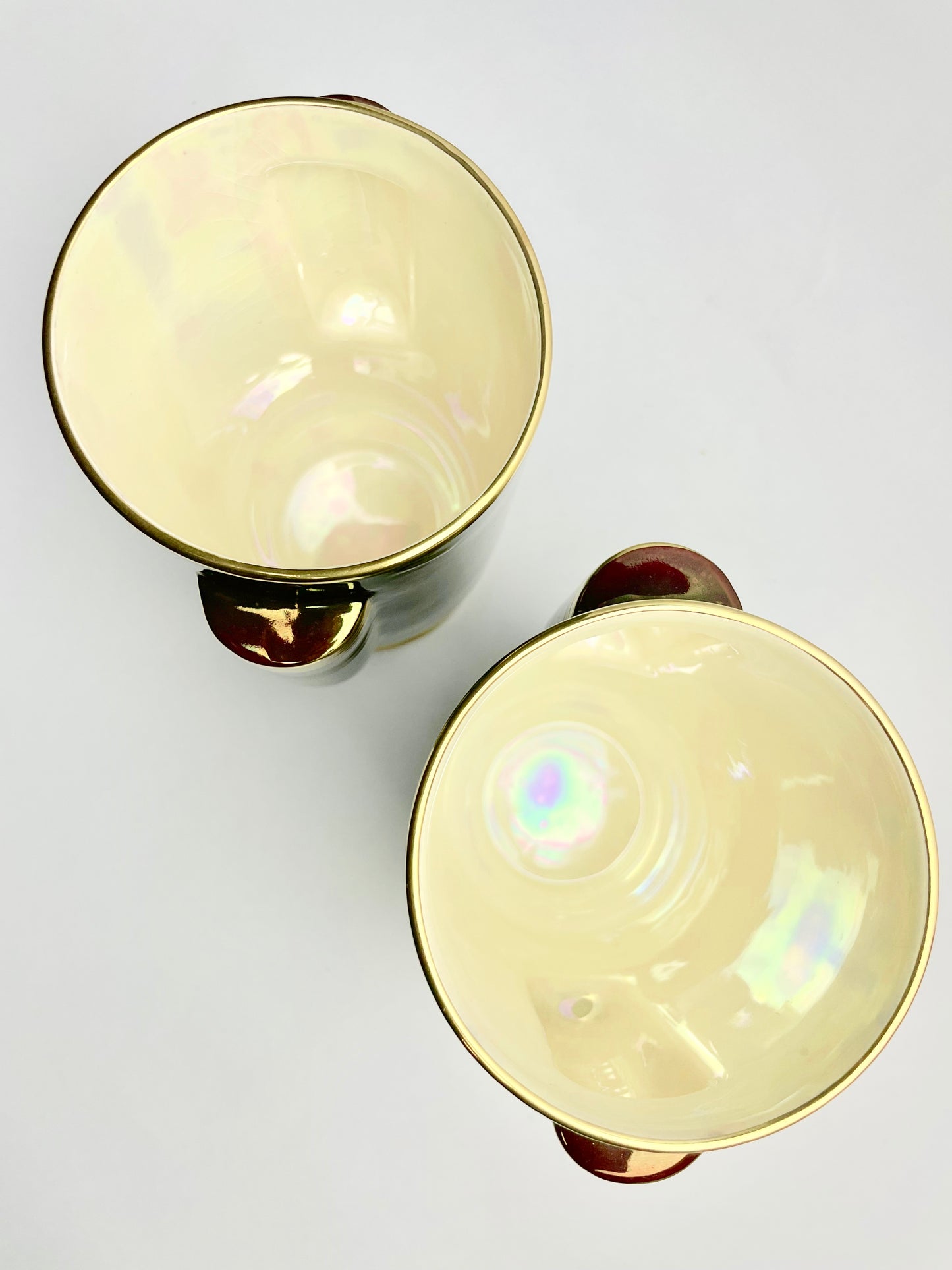 Pair of Art Deco Crown Devon Vases