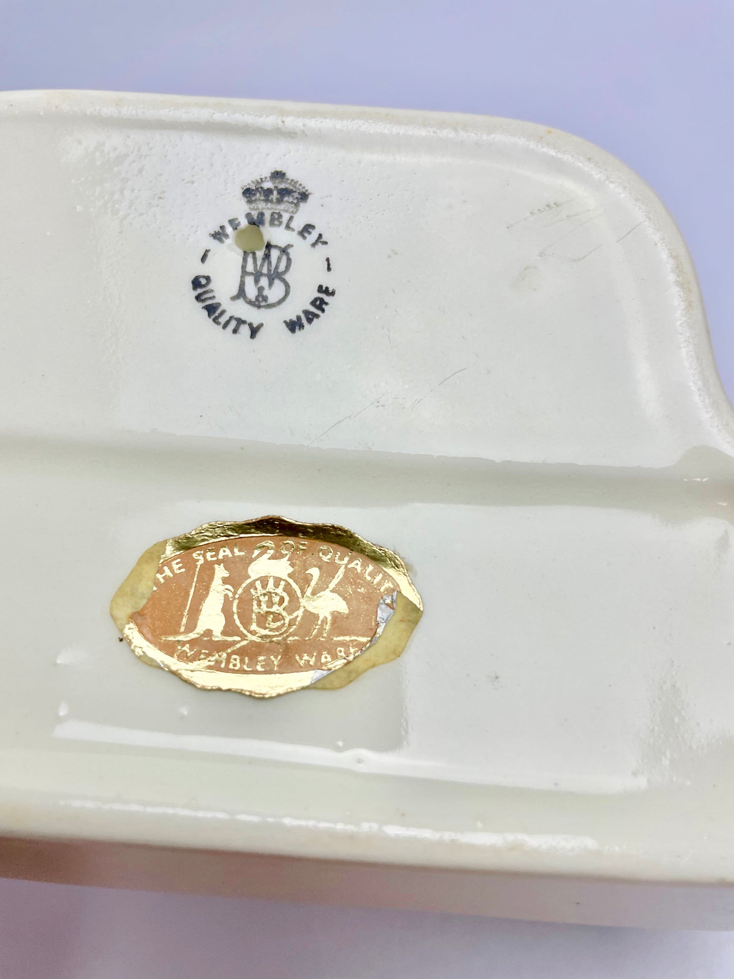 Wembley Ware Merino on Trough Ashtray
