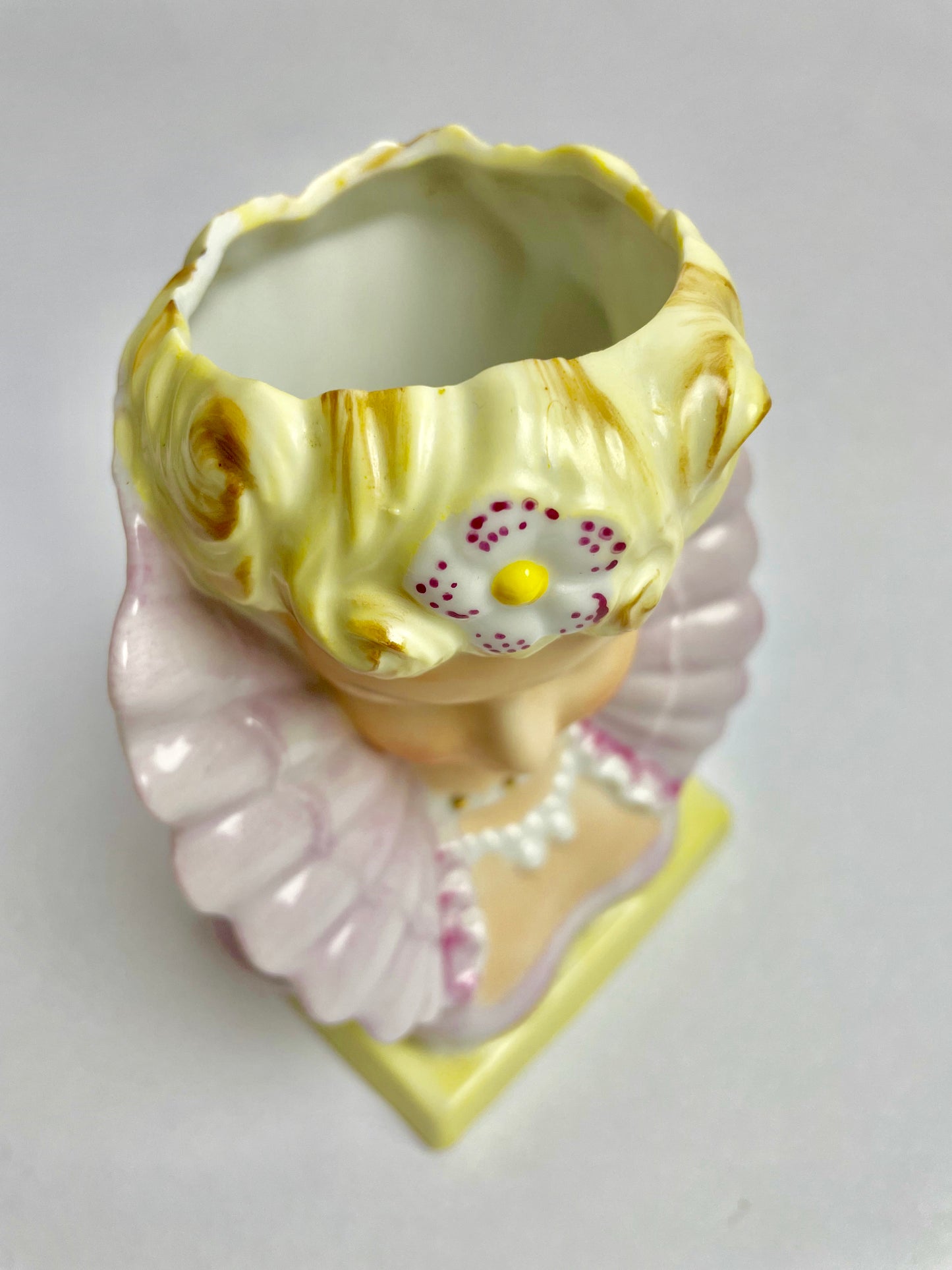 Vintage Ucagco Lady Head Vase