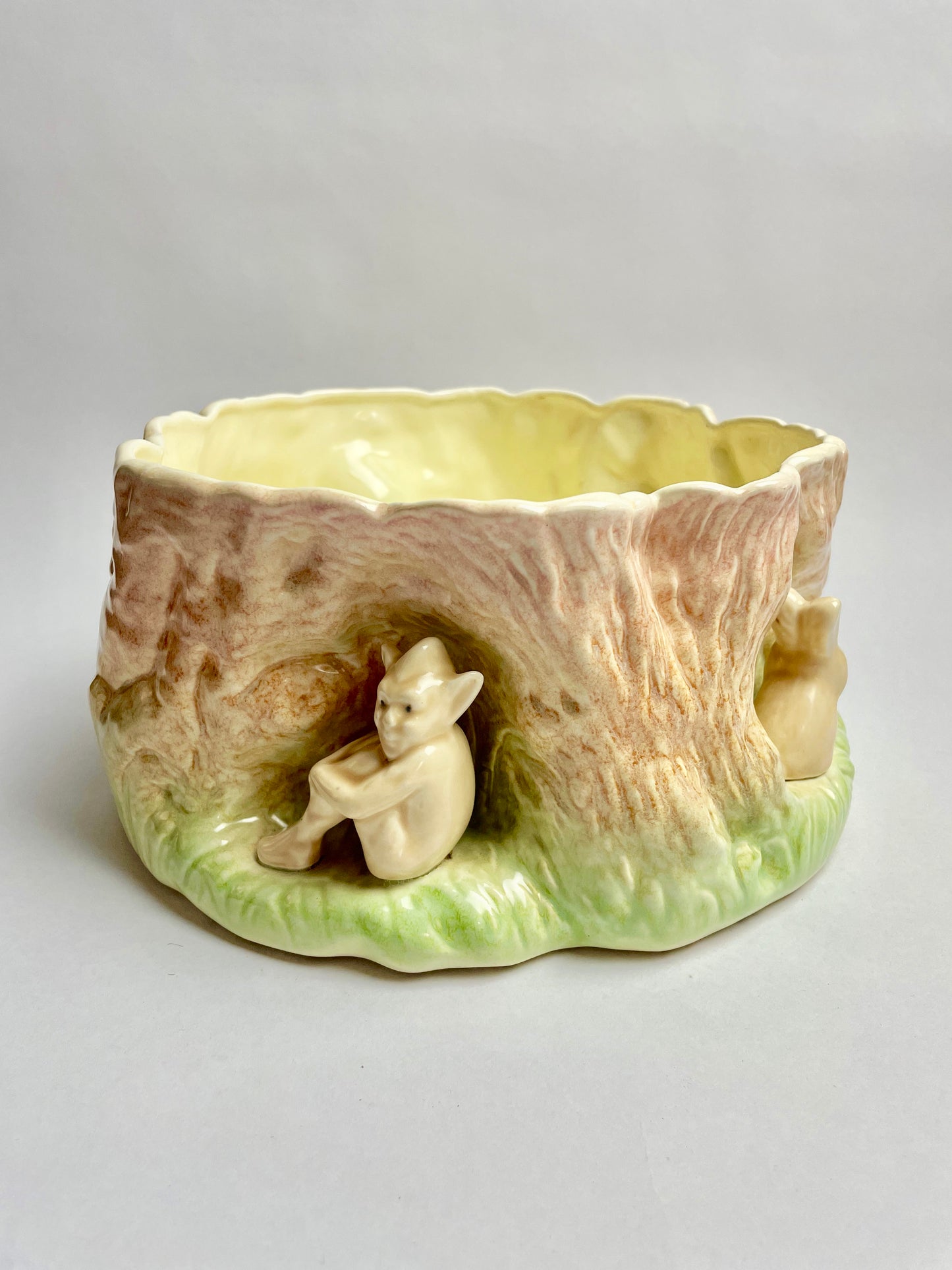 SylvaC Pixie & Rabbit Planter 1930s