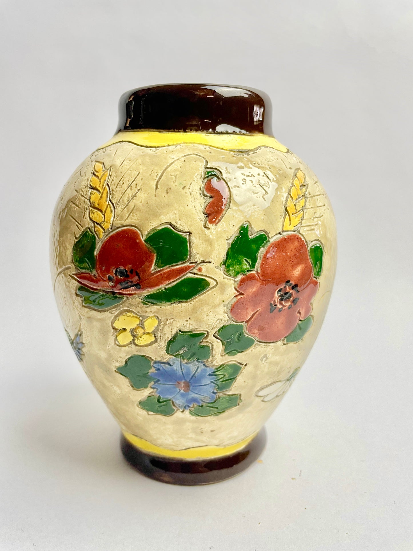Vallauris Vase signed Jérôme Massier