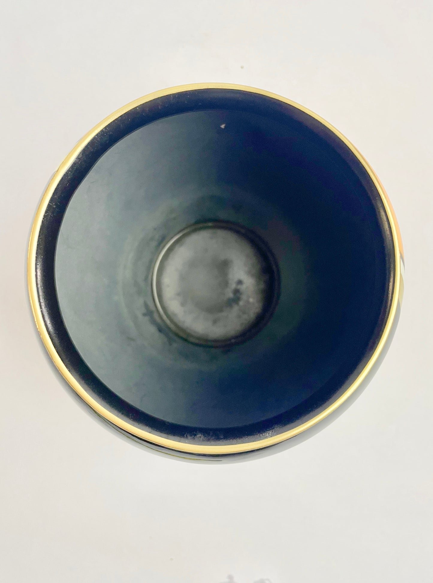 Carlton Ware Lightning Pattern Vase by Violet Elmer c1930