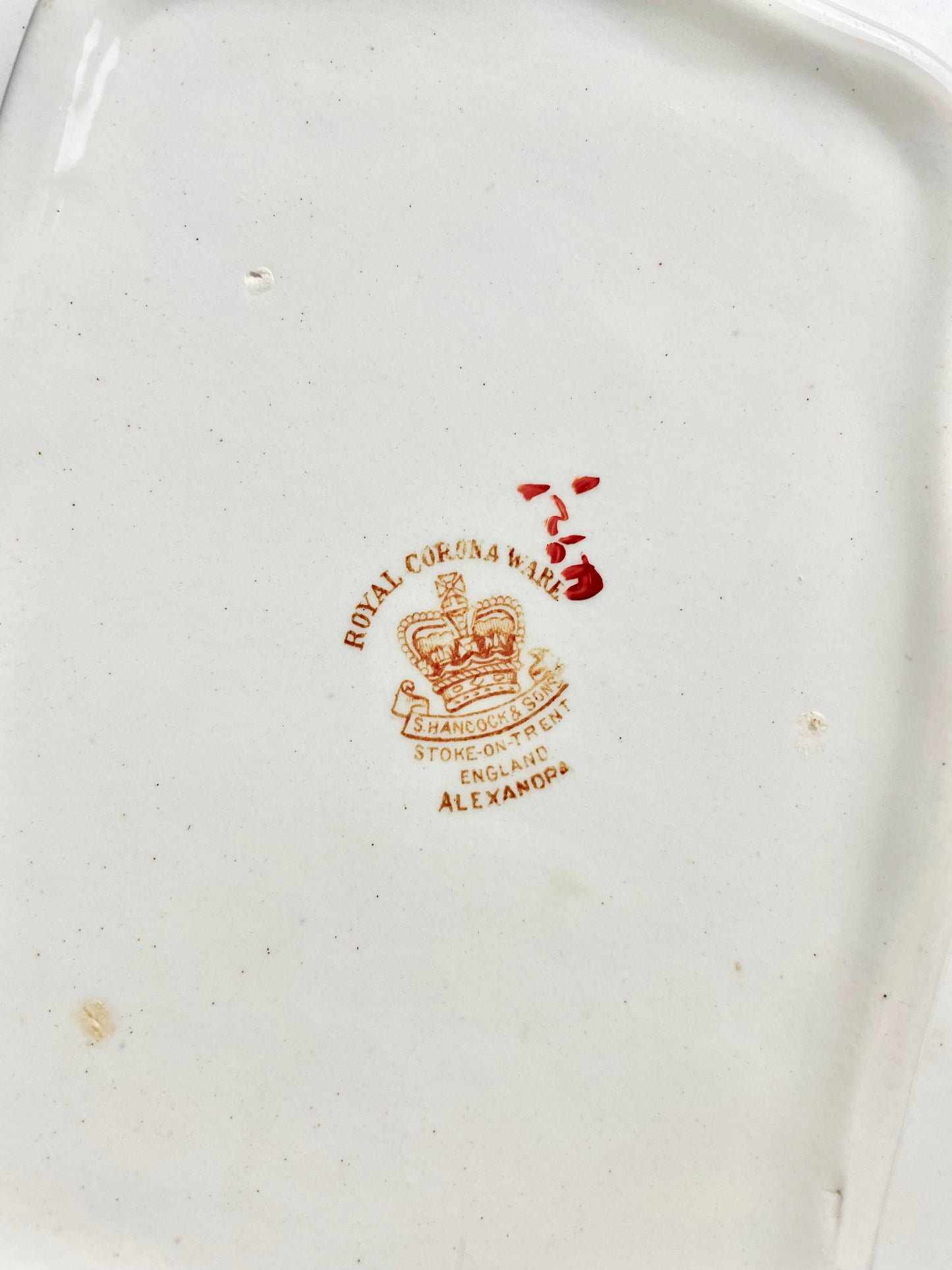 Alexandra Royal Corona Ware by S. Hancock & Sons