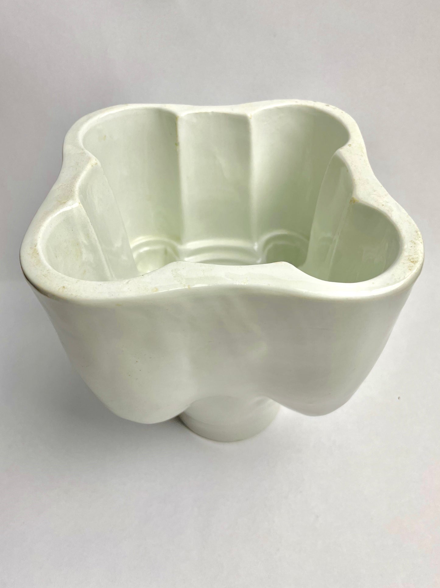 Large Vintage Porcelain Jelly Mould no.7