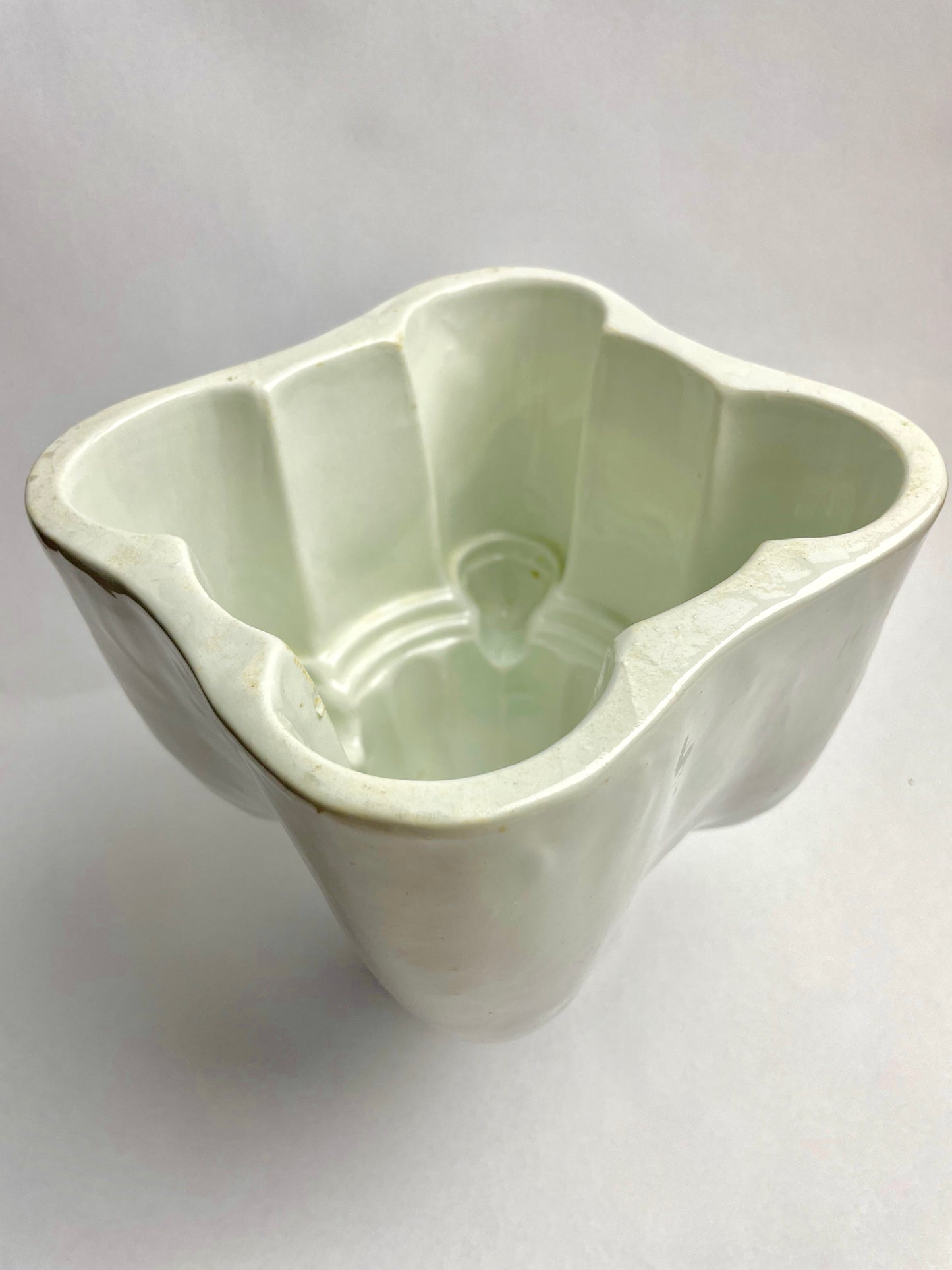 Large Vintage Porcelain Jelly Mould no.7