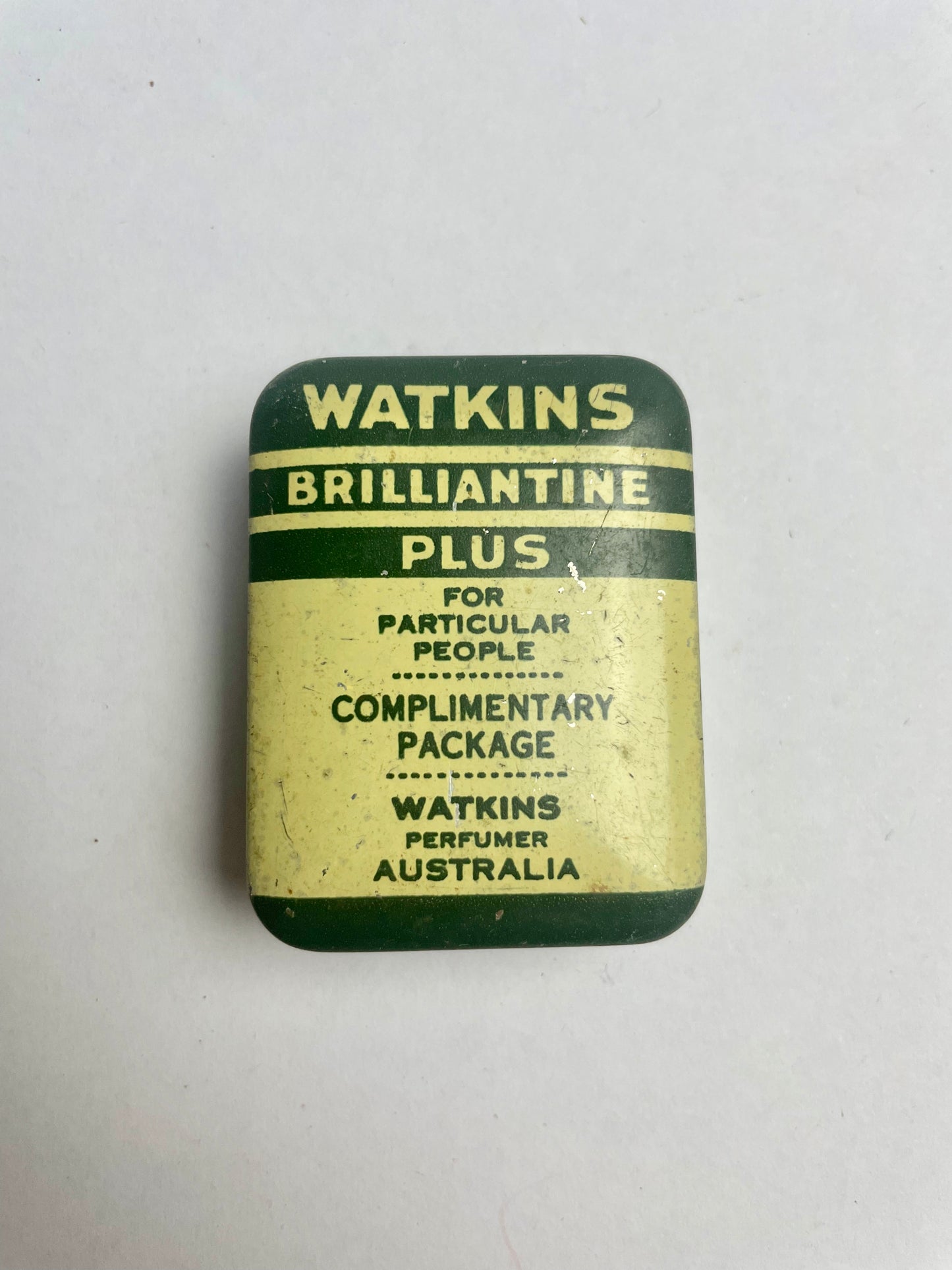 Watkins Brilliantine Plus Tin