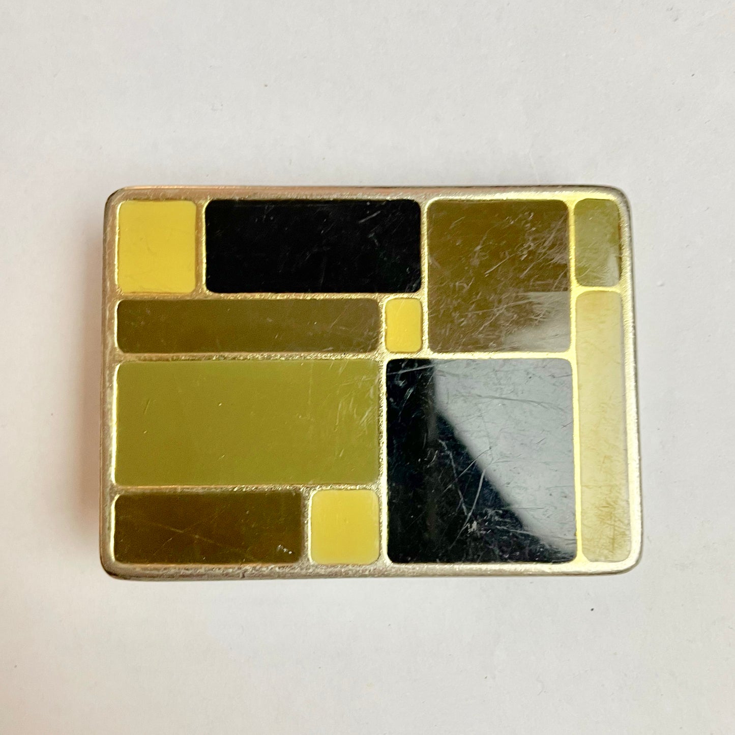 Vintage 1980's Resin Belt Buckle
