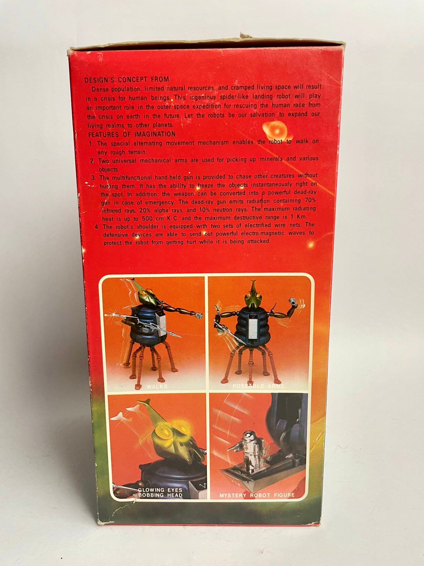 Walking Robot Outer Space Spider