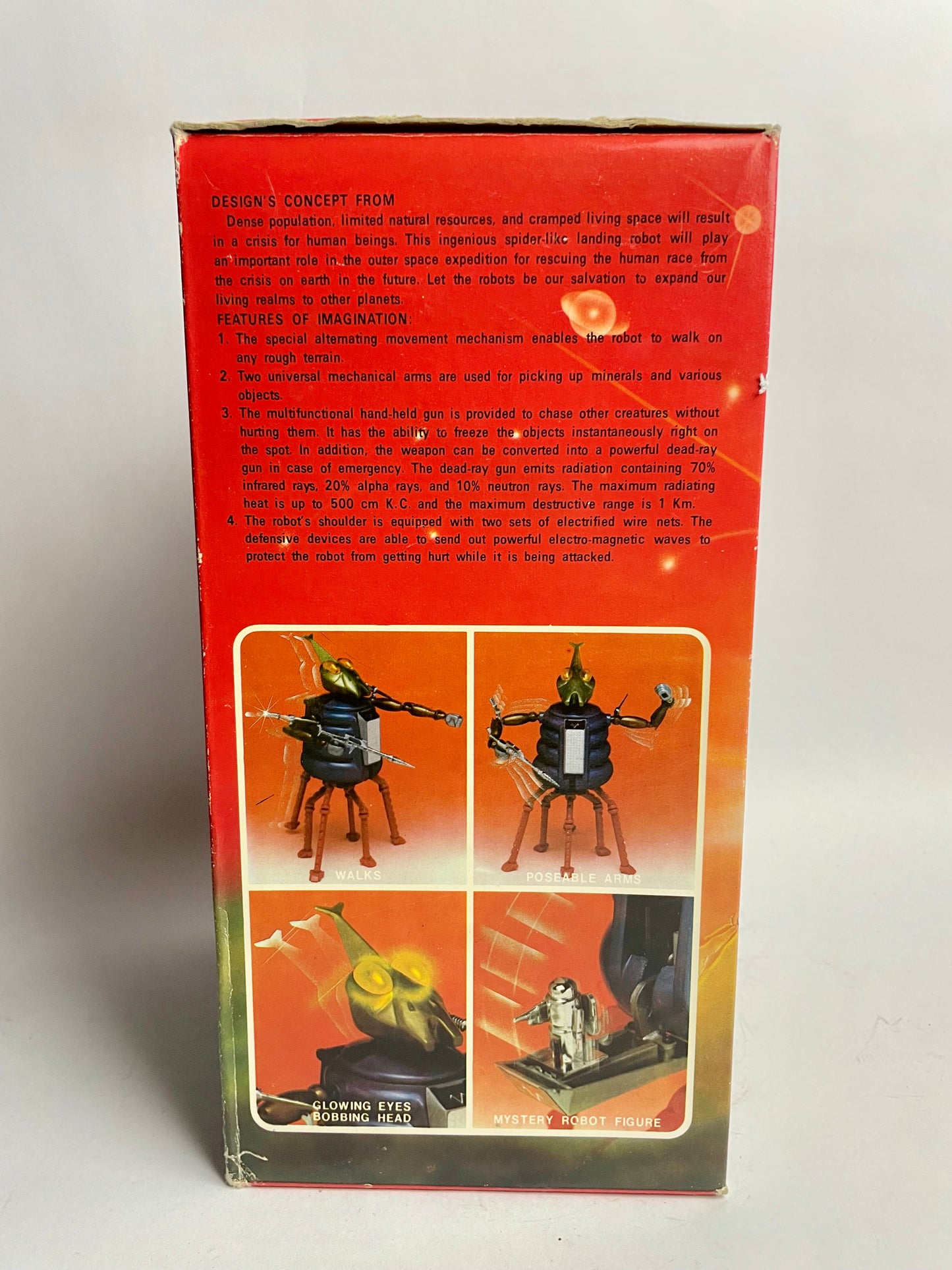 Walking Robot Outer Space Spider